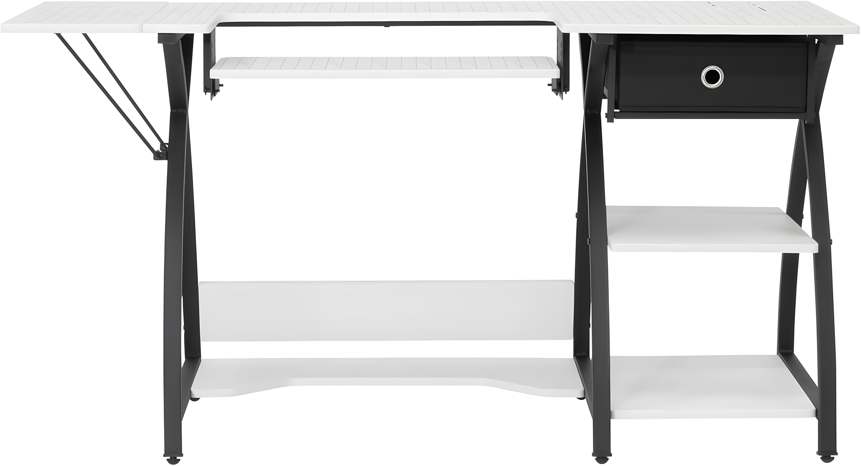 47.25'' x 23.5'' Sewing Table with Sewing Machine Platform