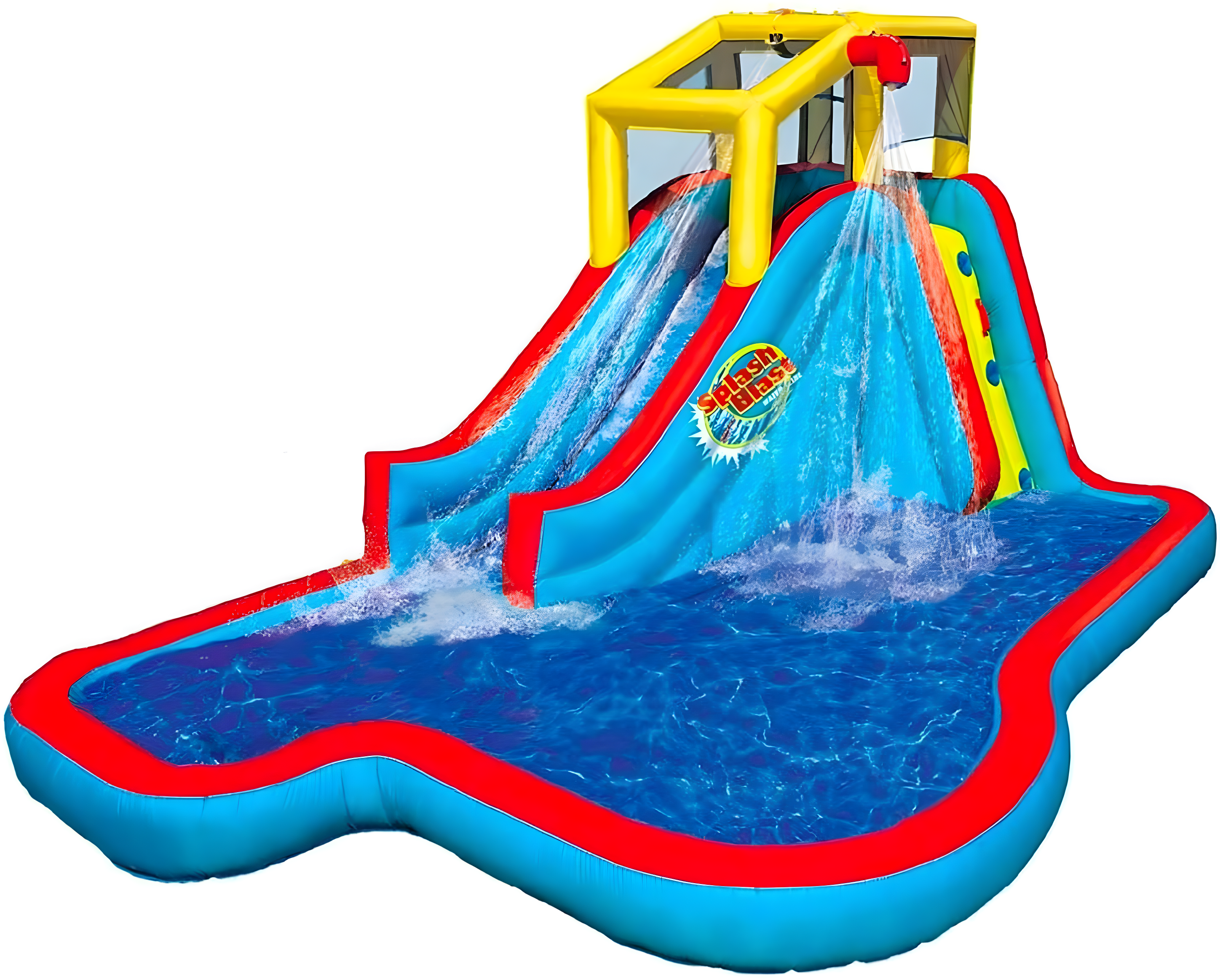 Banzai Slide N Soak Splash Park Inflatable Outdoor Kids Water Park Play Center & Reviews | Wayfair