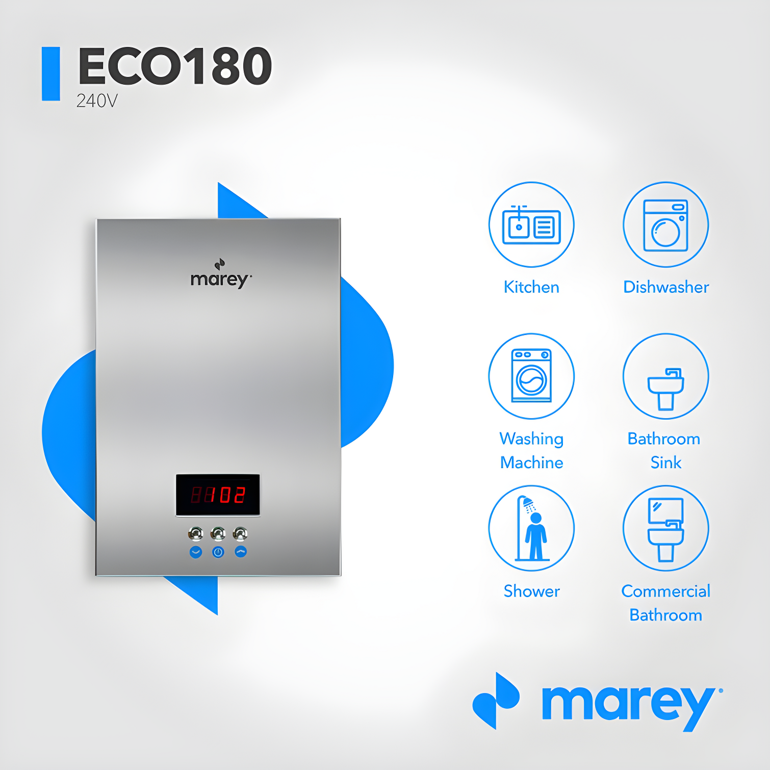 18kW/220 Volt 4.4 GPM Electric Tankless Water Heater