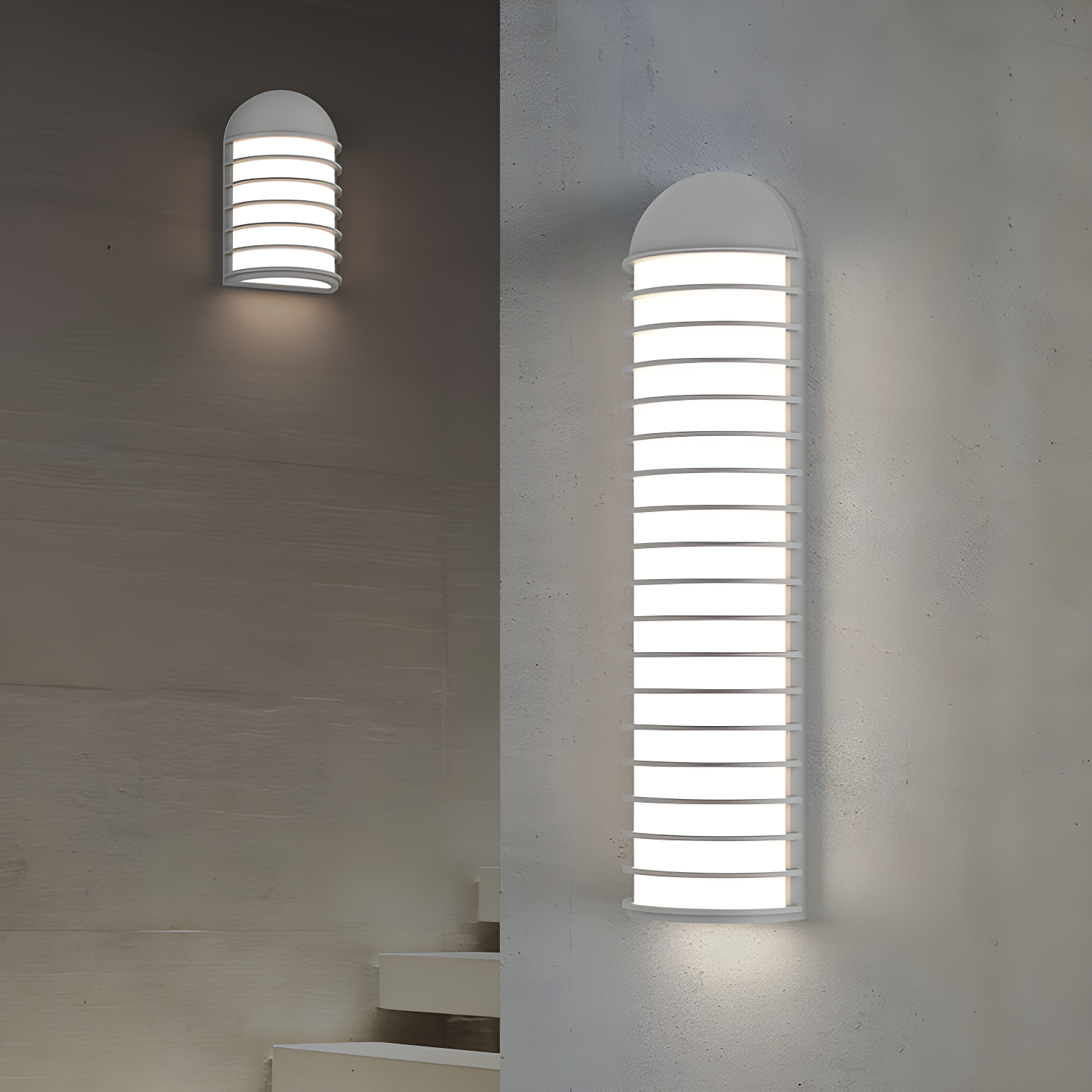 Inside-Out LED Flush Mounted Sconce