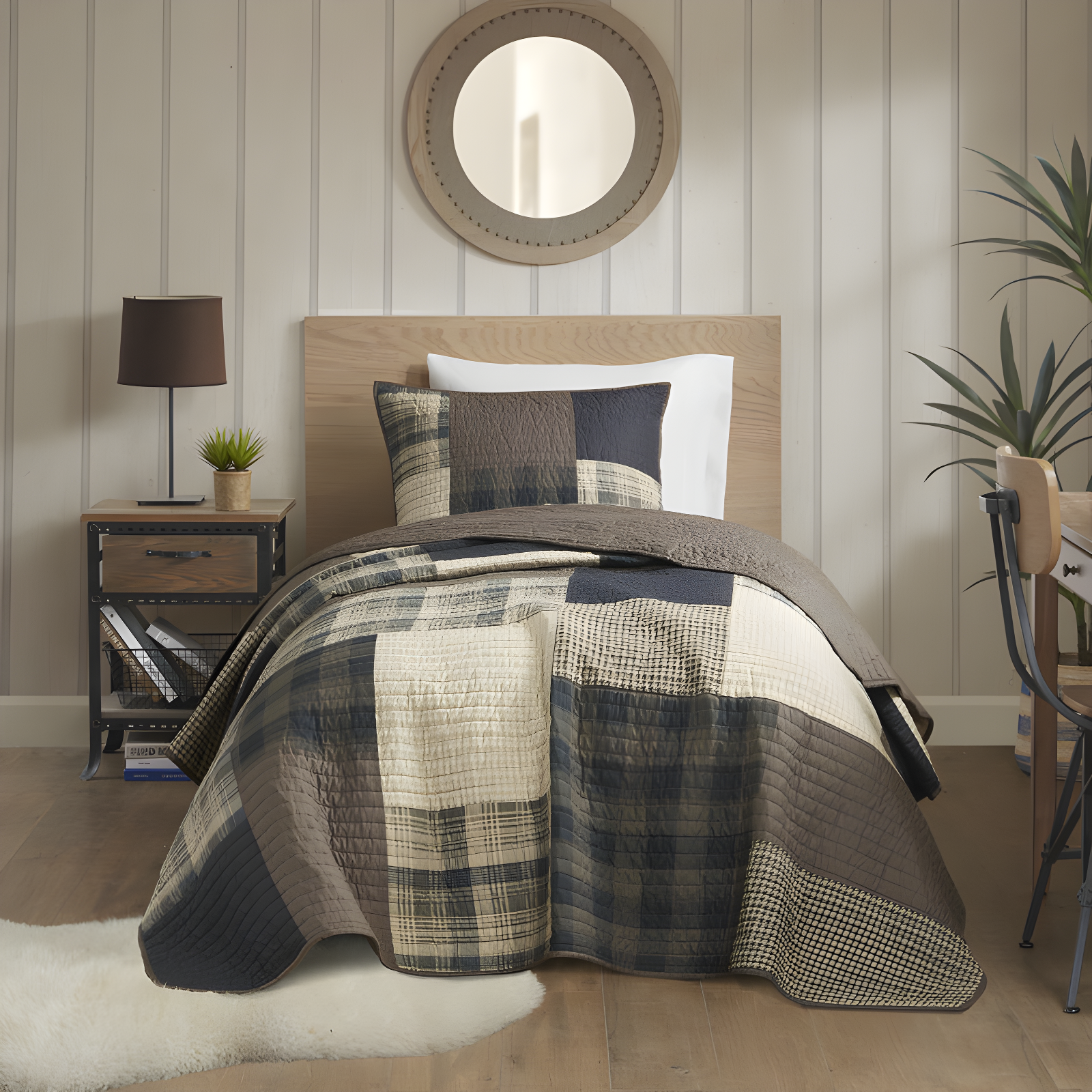 Woolrich Woolrich Sunset Oversized Cotton Quilt Mini Set