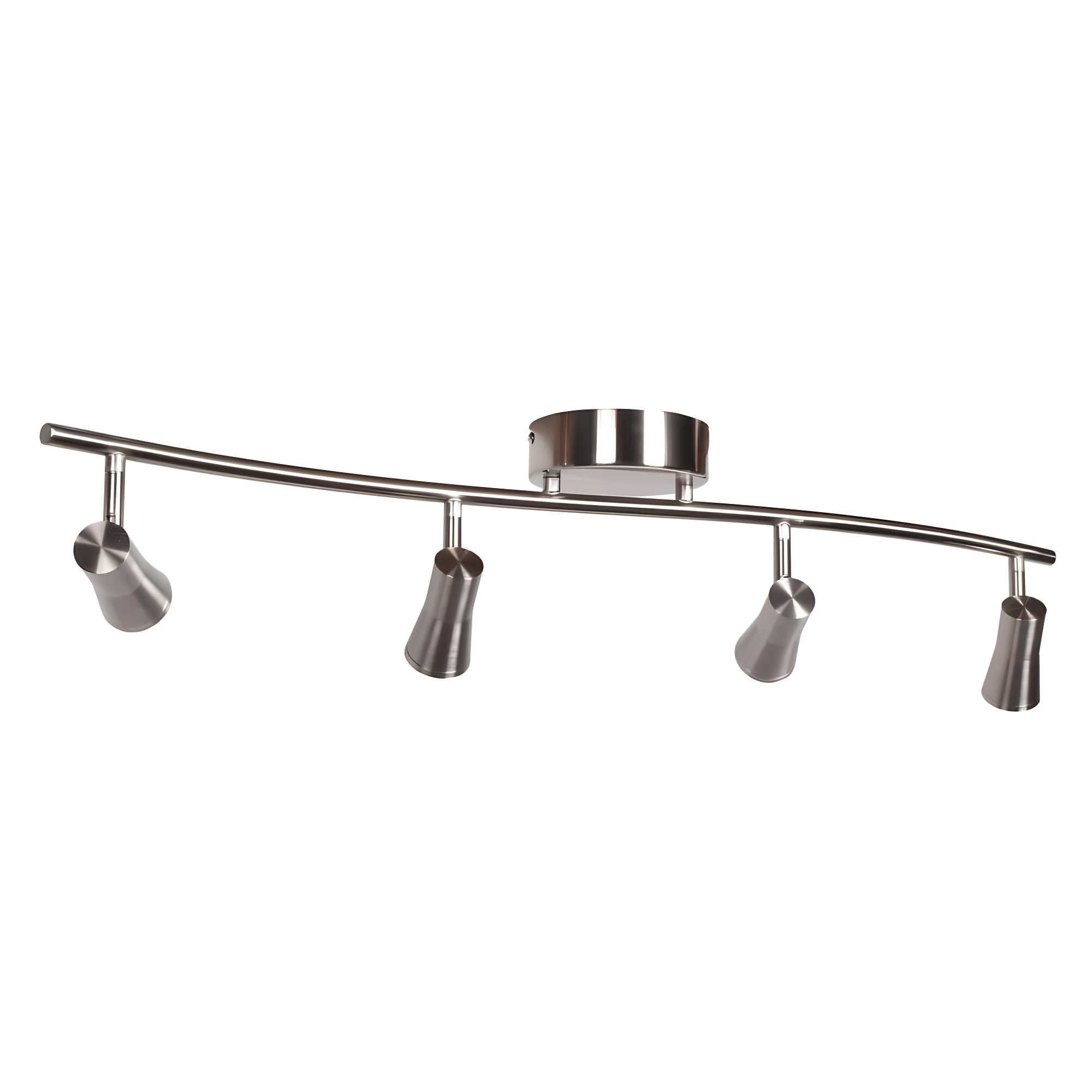 Sleek 33'' 4 -Light Fixed Track Track Kit with Dimmable and Adjustable Head