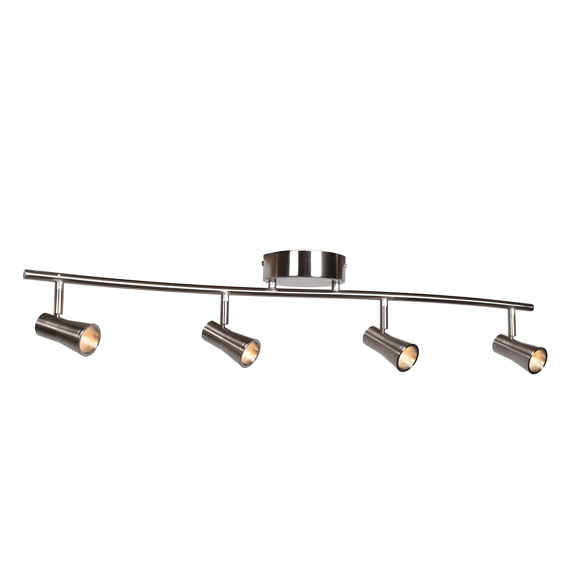 Sleek 33'' 4 -Light Fixed Track Track Kit with Dimmable and Adjustable Head