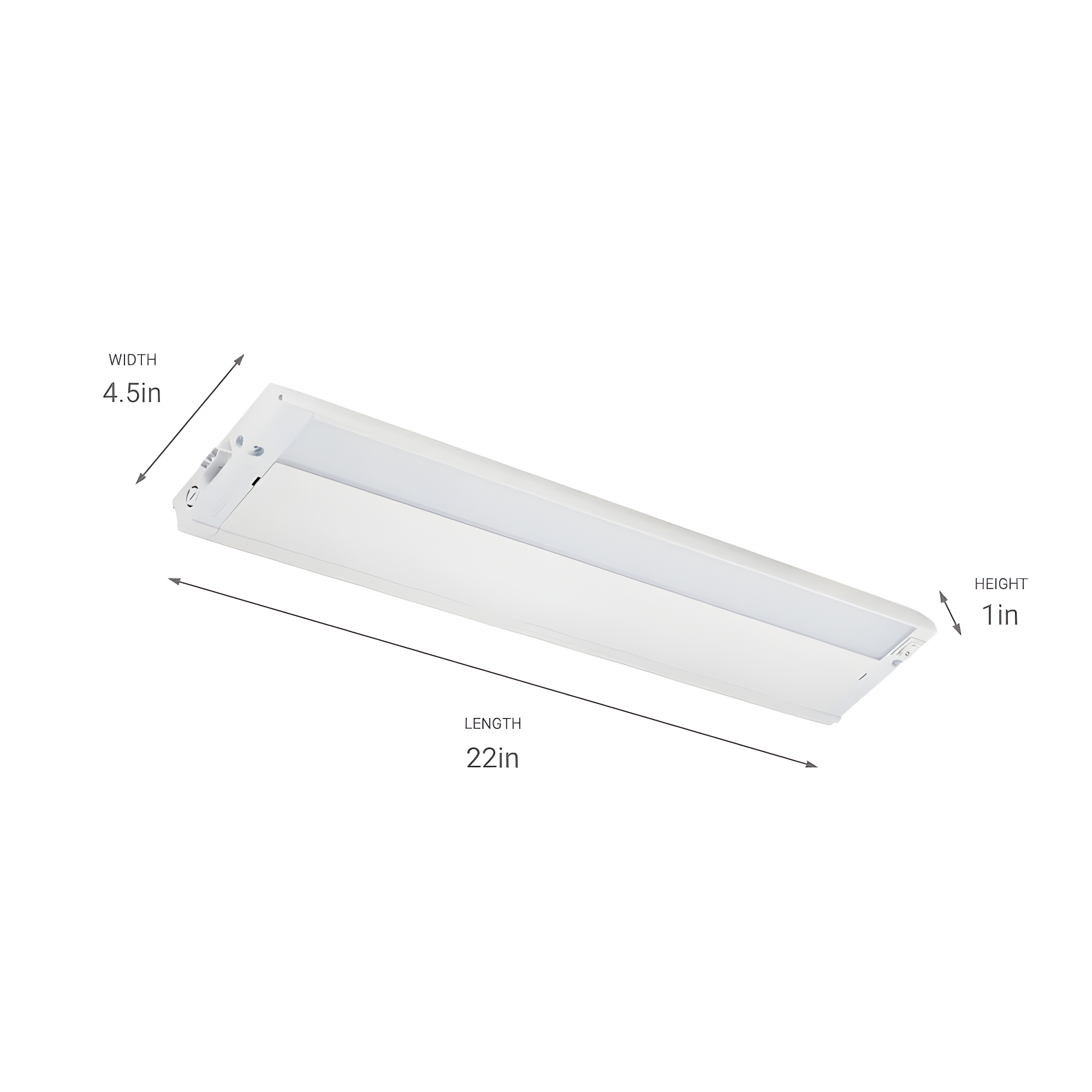 Kichler Lighting 4U30K22WHT 4U Series LED Under Cabinet