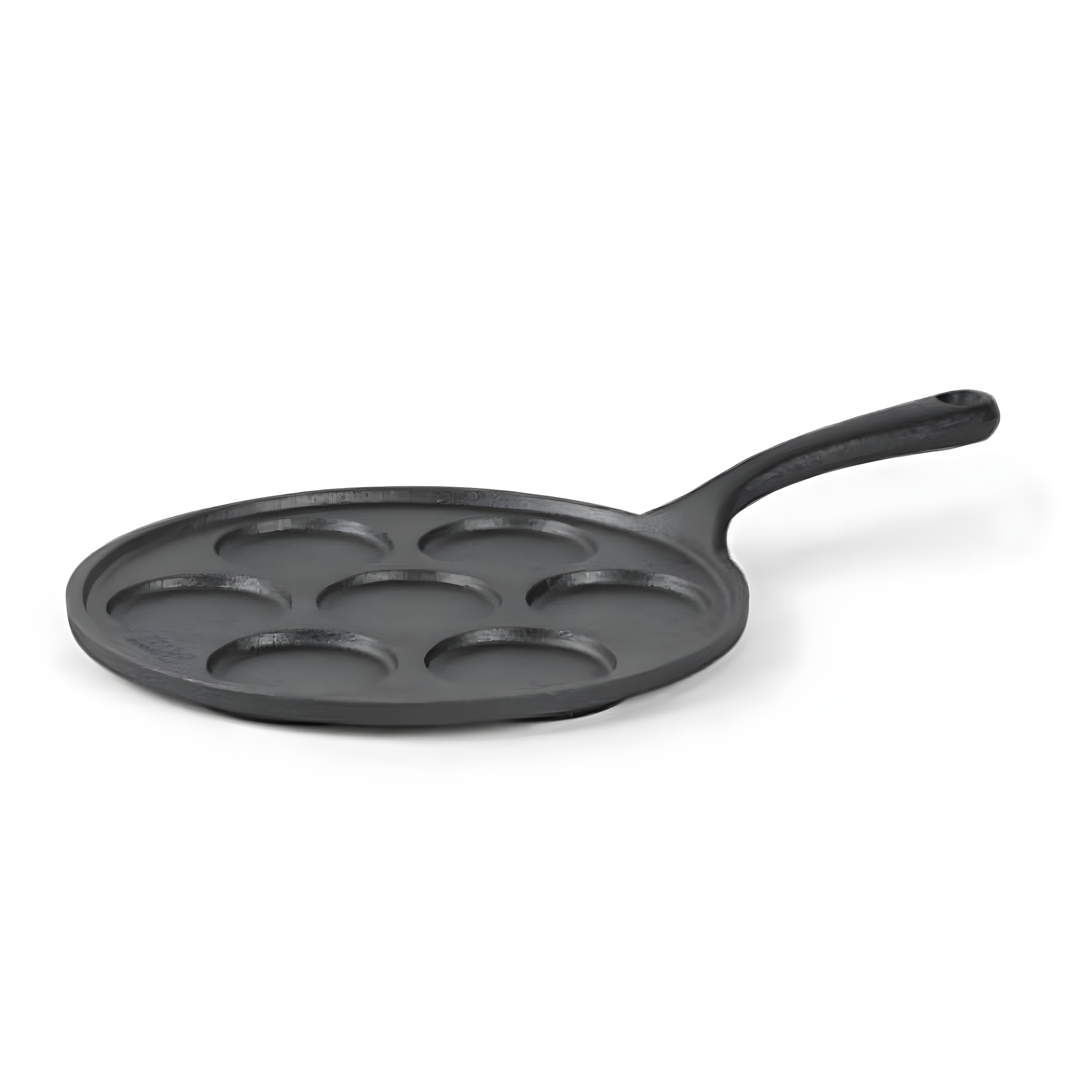 Commercial Chef Commercial CHEF Cast Iron Pancake Pan, Makes 7 Mini Silver Dollar Pancakes