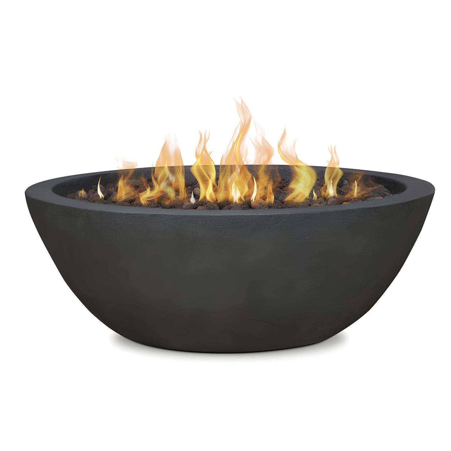 Fernanda Fire Bowl - Shale / Round