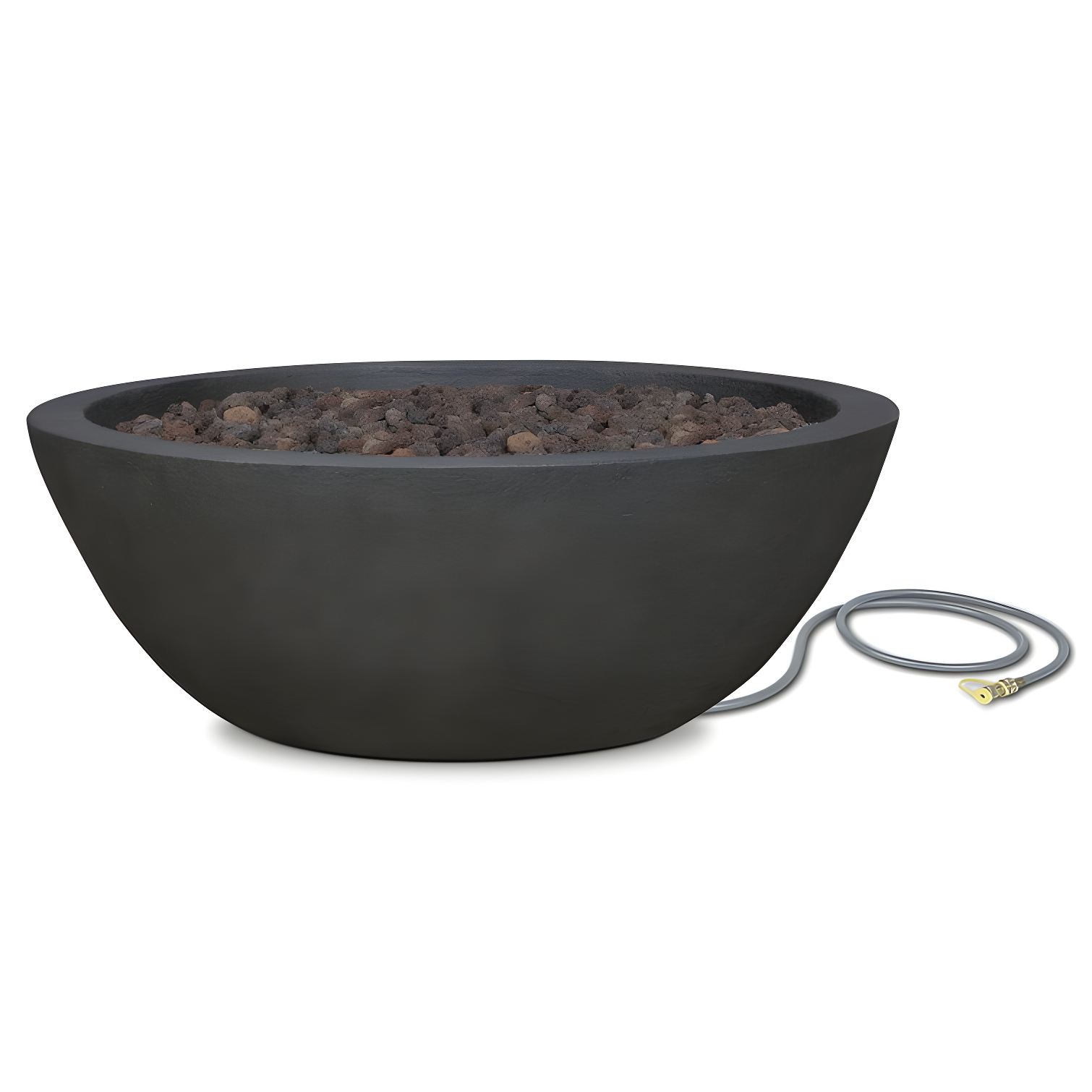 Fernanda Fire Bowl - Shale / Round
