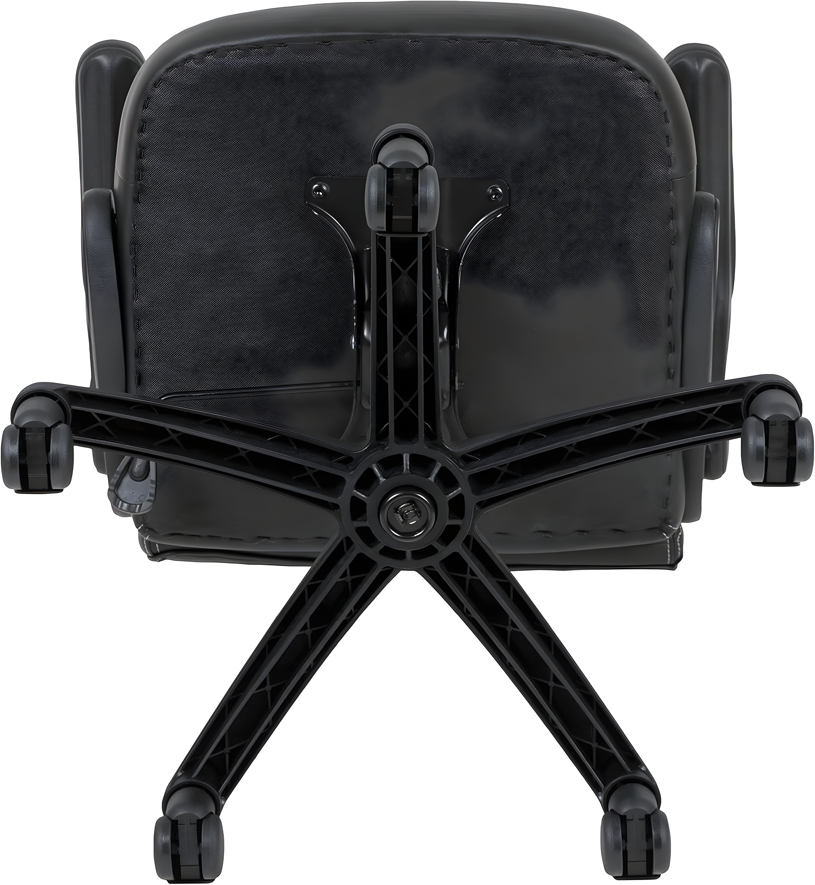 Flash Furniture X10 Gaming Chair, Racing Style Ergonomic Office Chair, Height Adjustable Swivel Computer Chair with Flip-Up Arms, Black LeatherSoft
