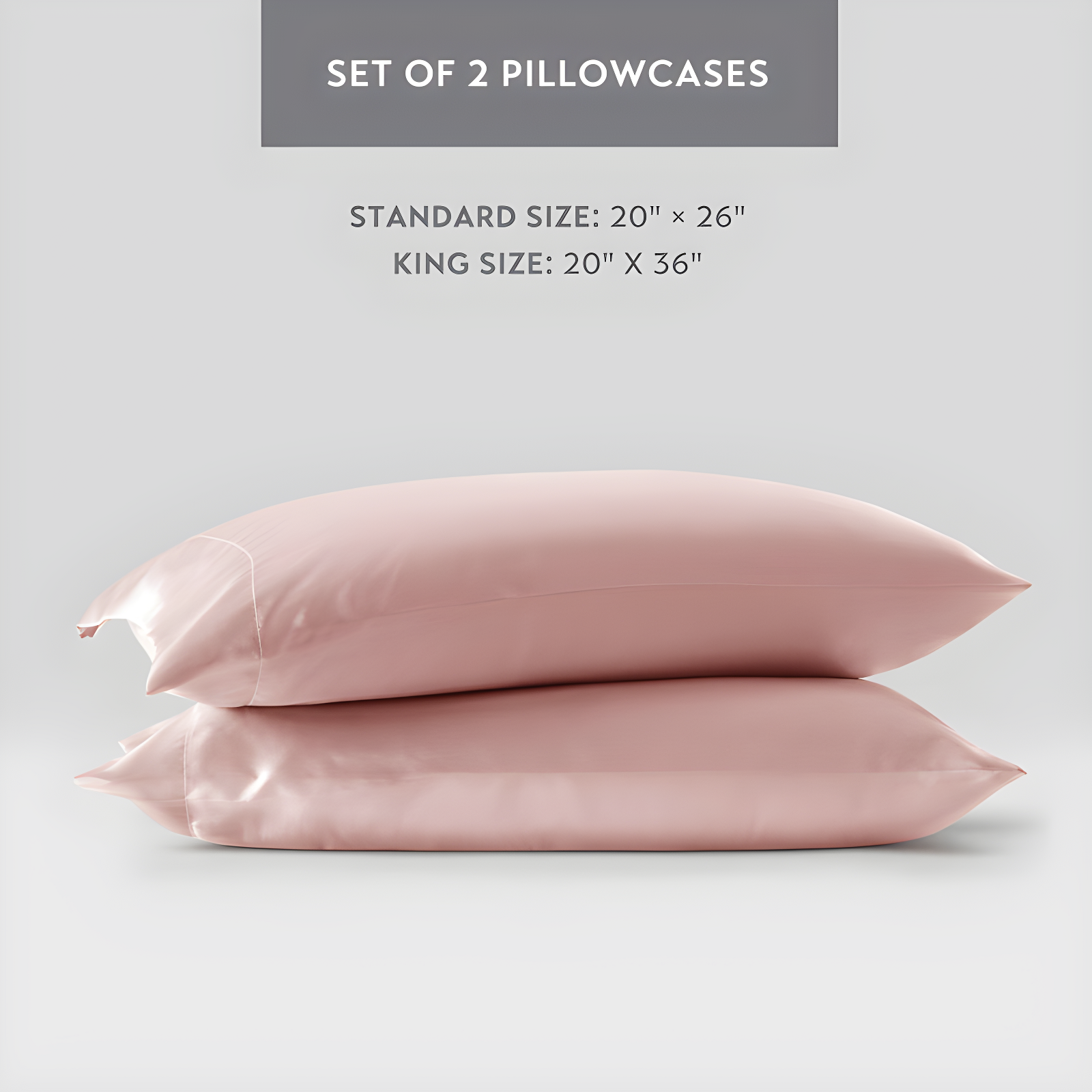 Satin Luxury 2PC Pillowcases (Set of 2)