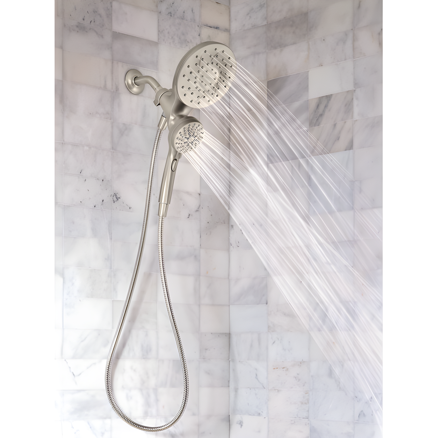 Engage Multi Function Dual Shower Head with Magnetix