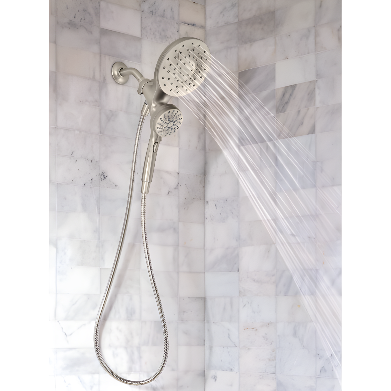 Engage Multi Function Dual Shower Head with Magnetix