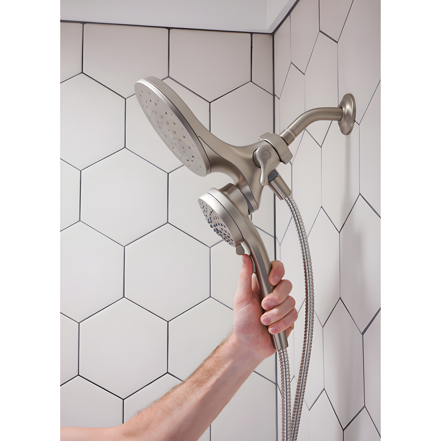Engage Multi Function Dual Shower Head with Magnetix