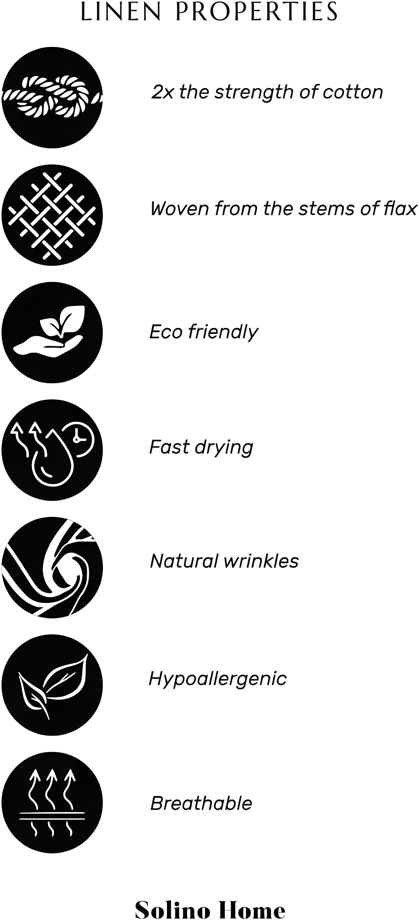 Solino Home Buffalo Checks - 100% Pure Linen Kitchen Towel (Set of 2)