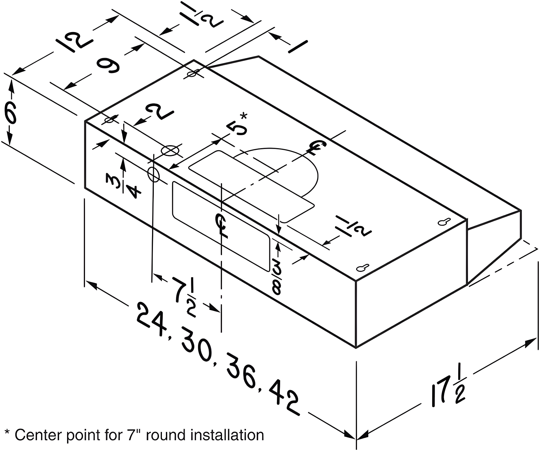 Broan NuTone Broan NuTone 30" Steel 160 CFM Convertible Under Cabinet Range Hood with Mesh Filter