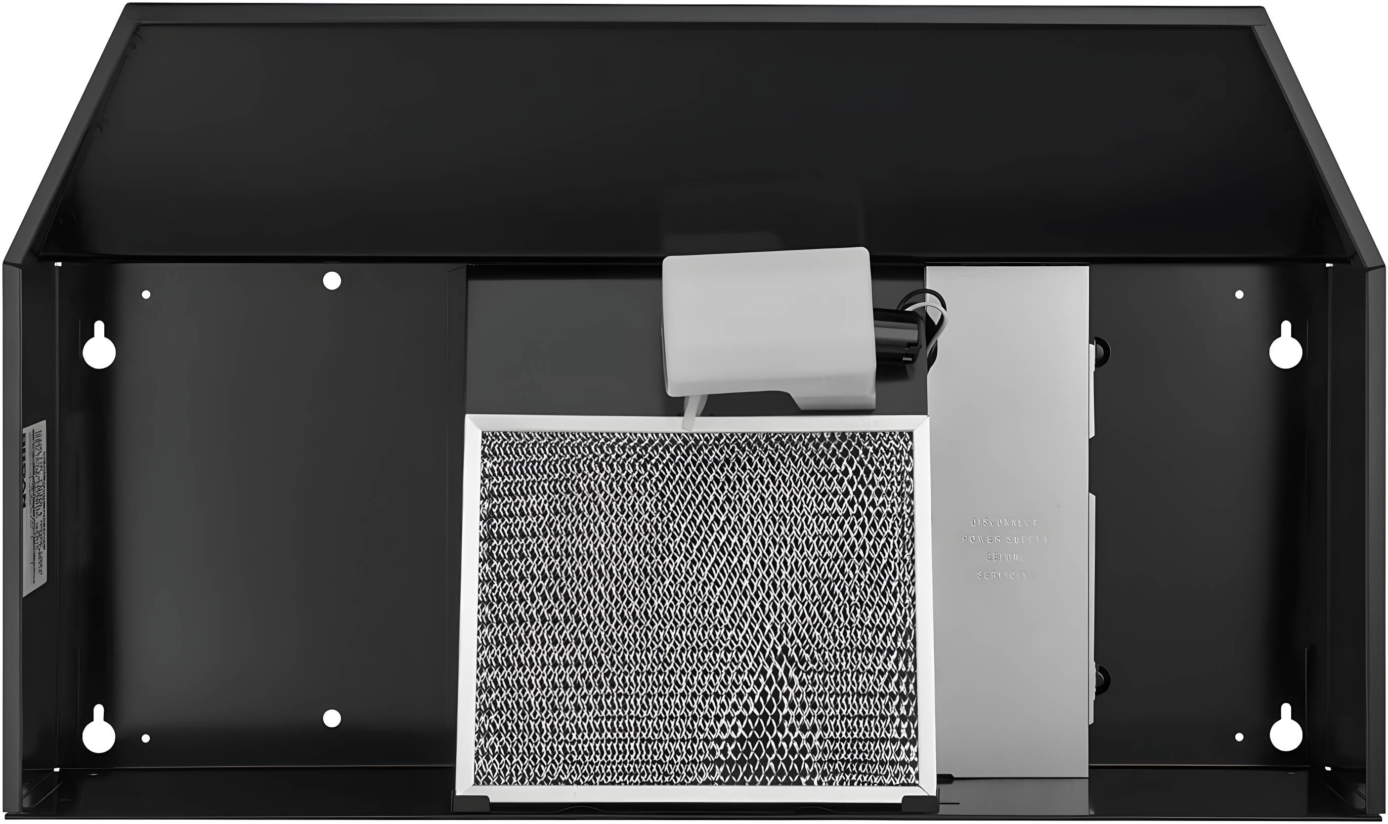 Broan NuTone Broan NuTone 30" Steel 160 CFM Convertible Under Cabinet Range Hood with Mesh Filter