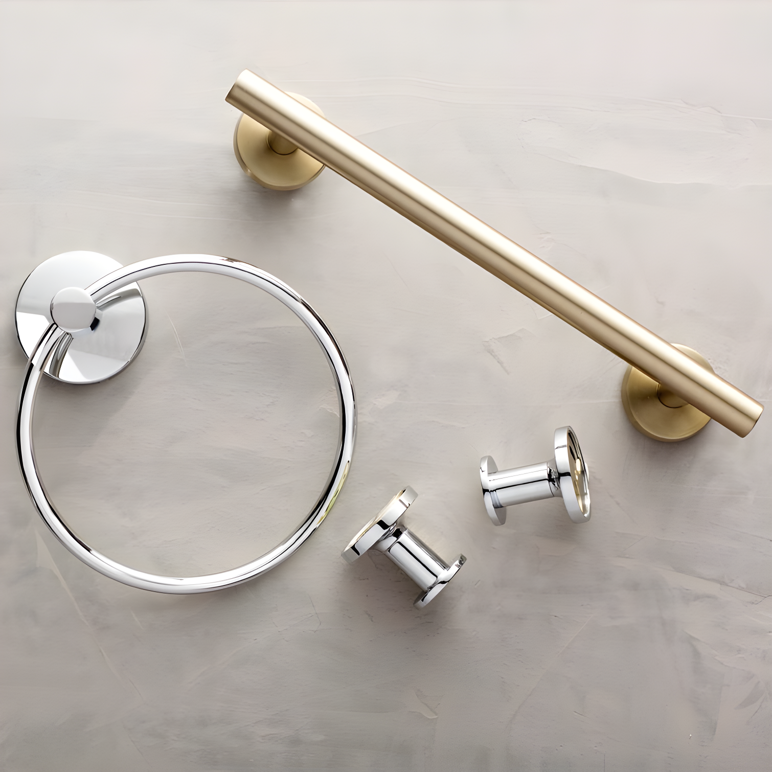 Purist® Wall Mounted Round Bathroom Robe Hook, Towel Hook, Clothing Hook