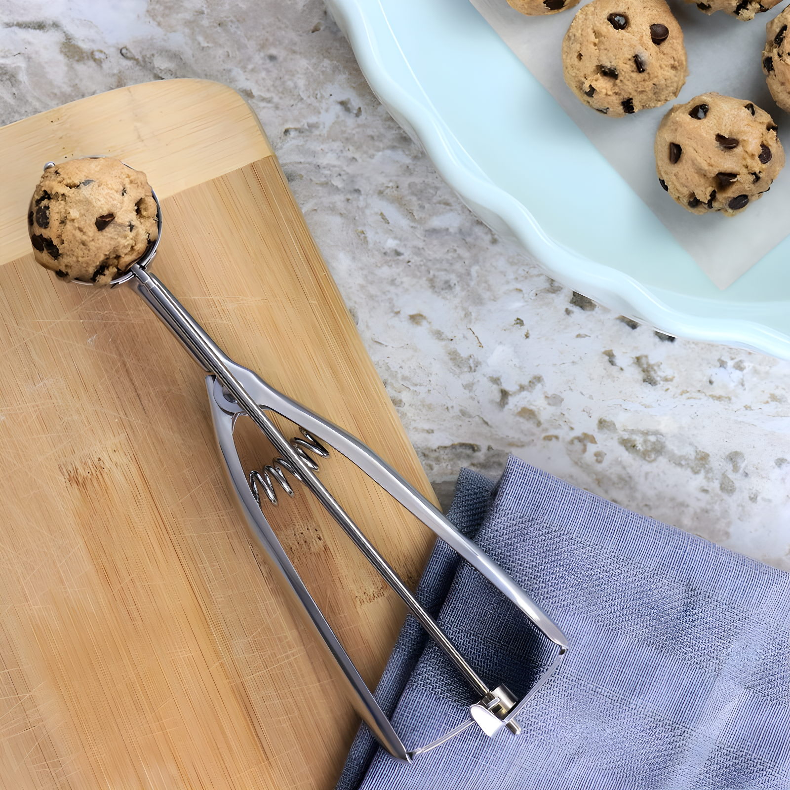 Martha Stewart Stainless Steel Ice Cream Scoop