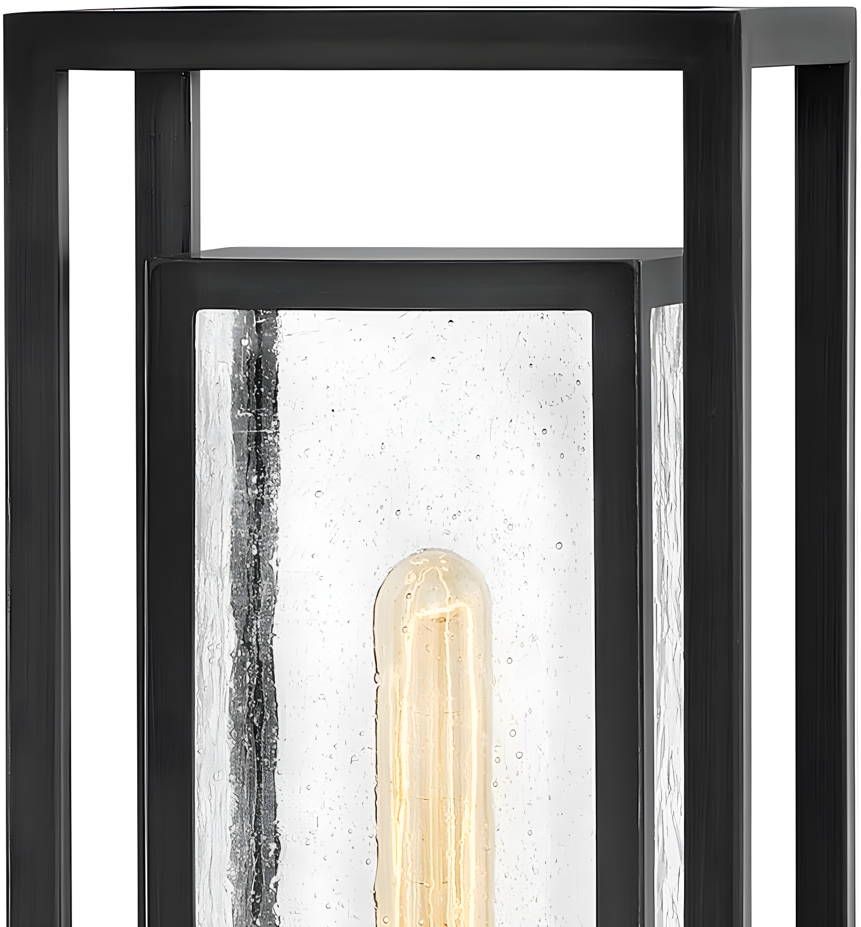 Hinkley Republic Black 1 - Light 17" H Hardwired Lantern Head