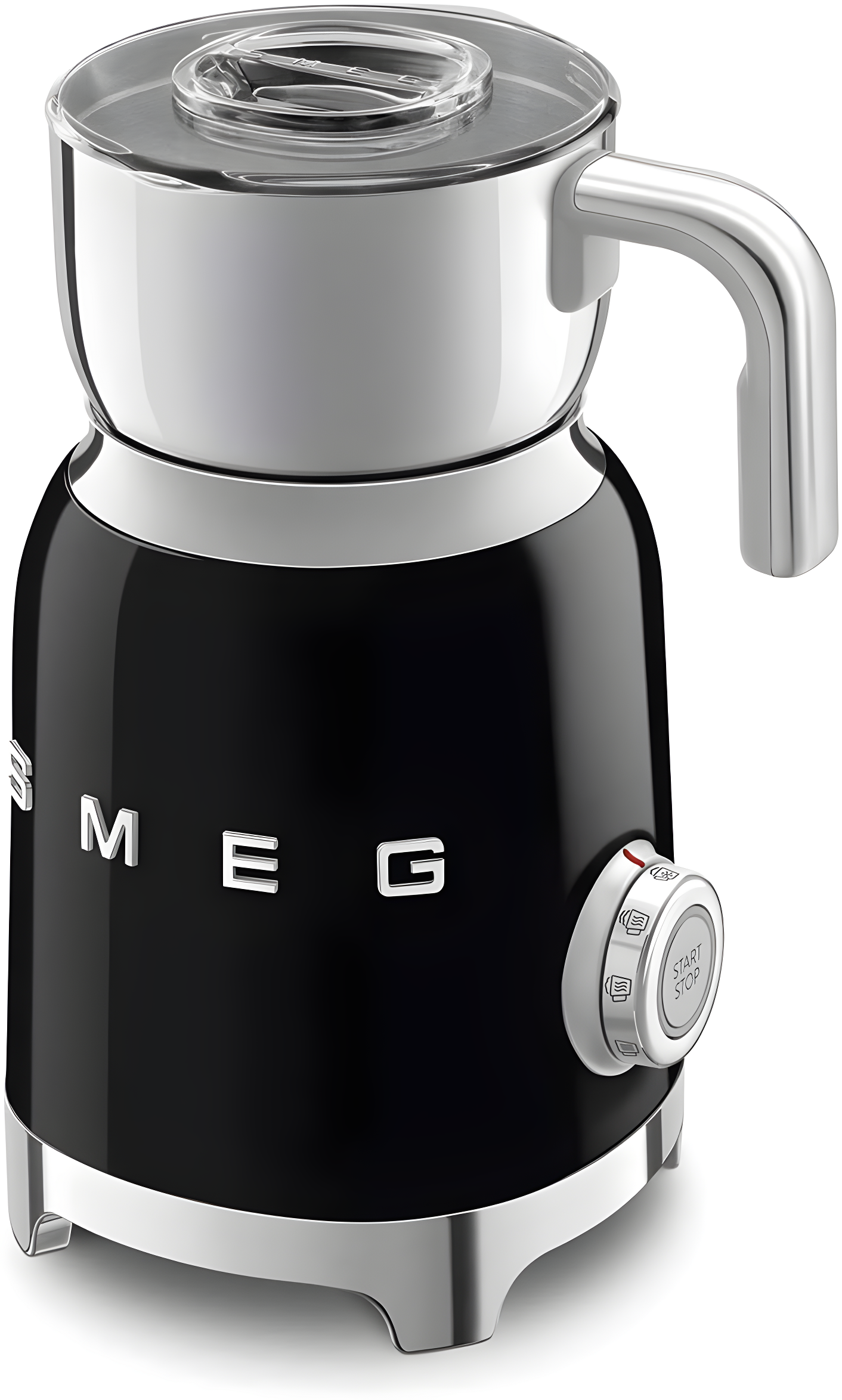 SMEG Black Milk Frother