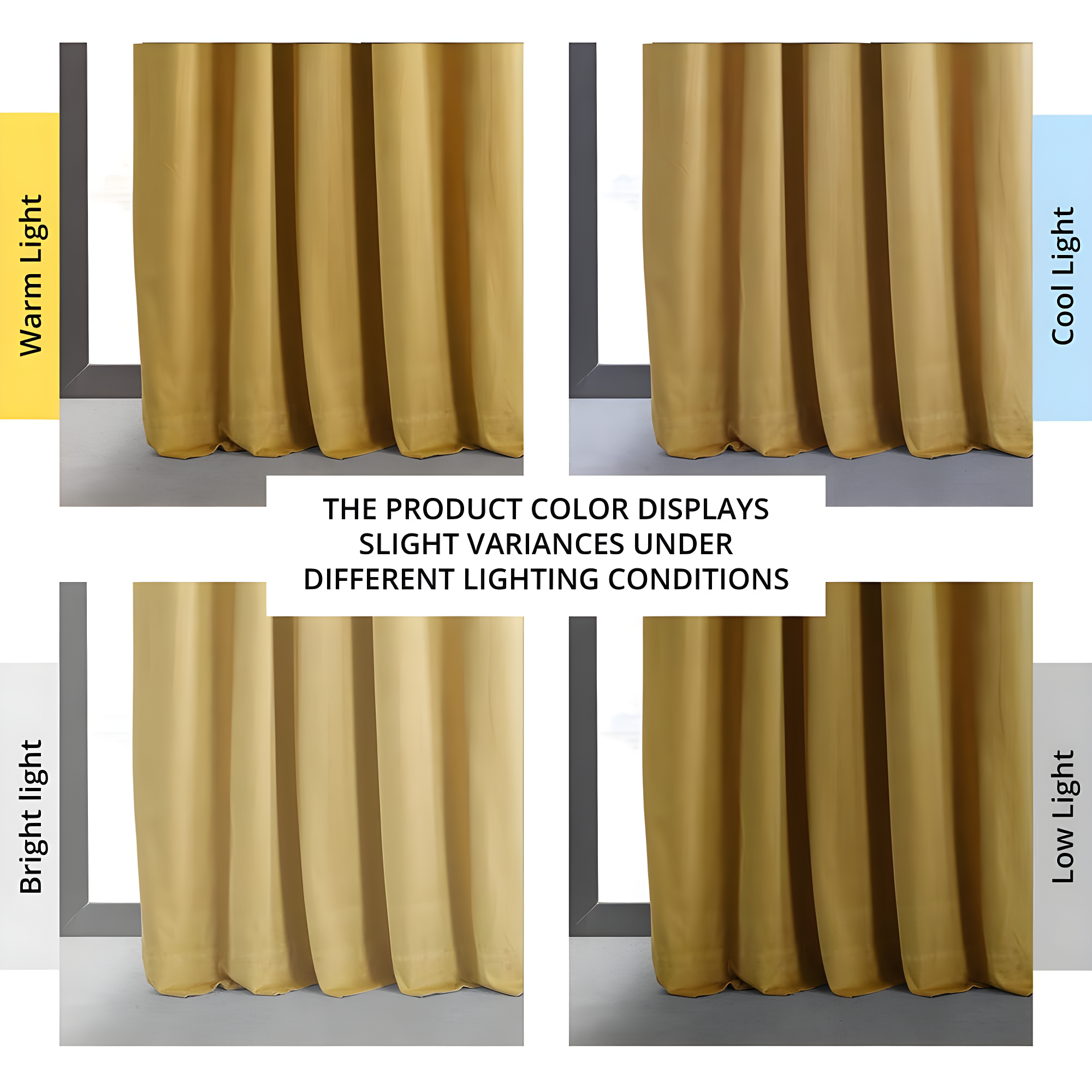 Half Price Drapes Signature Fool's Gold Velvet Blackout Curtains For Bedroom(1 Panel), 50WX 84L