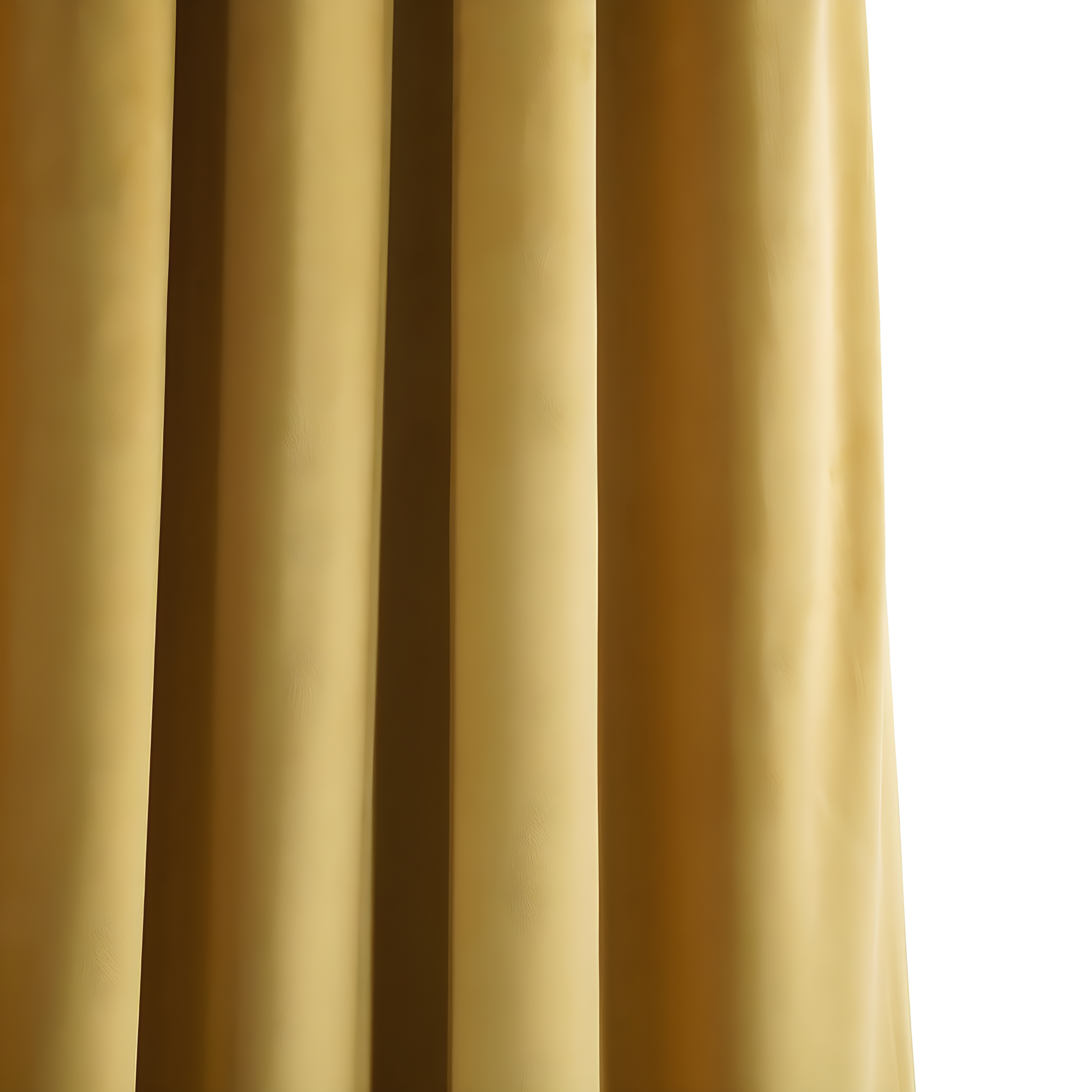 Half Price Drapes Signature Fool's Gold Velvet Blackout Curtains For Bedroom(1 Panel), 50WX 84L