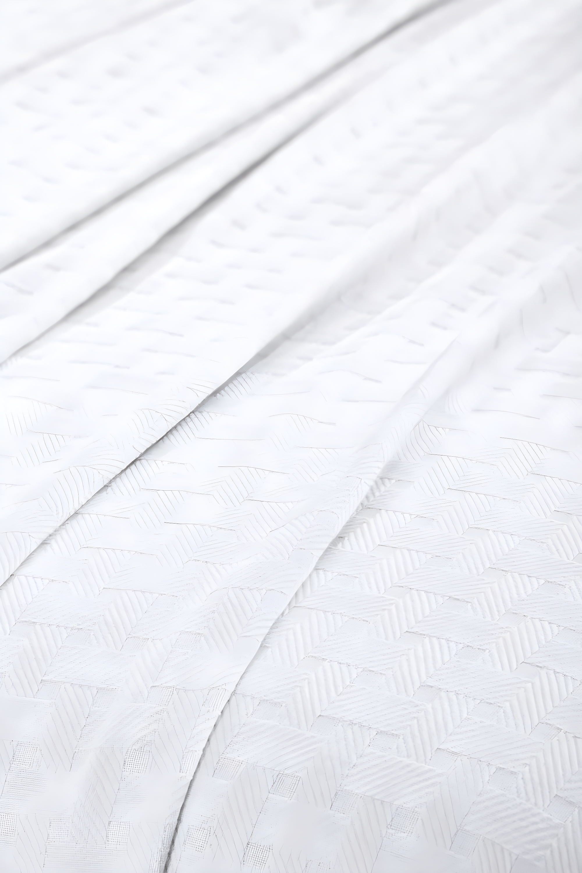 Superior Basketweave All-Season Cotton Blanket, Throw (Non-Standard), White