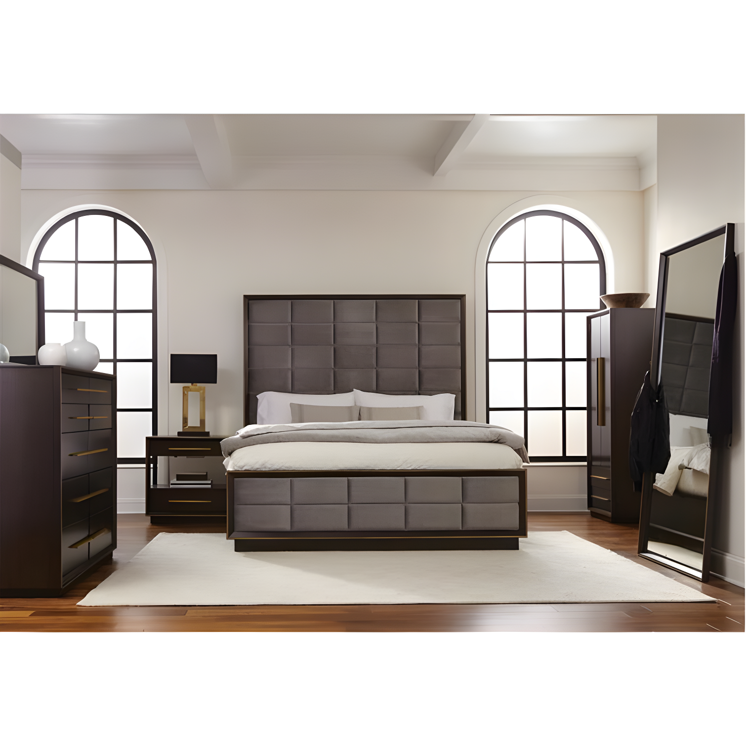 Andrew Home Studio Kalil Upholstered Bed