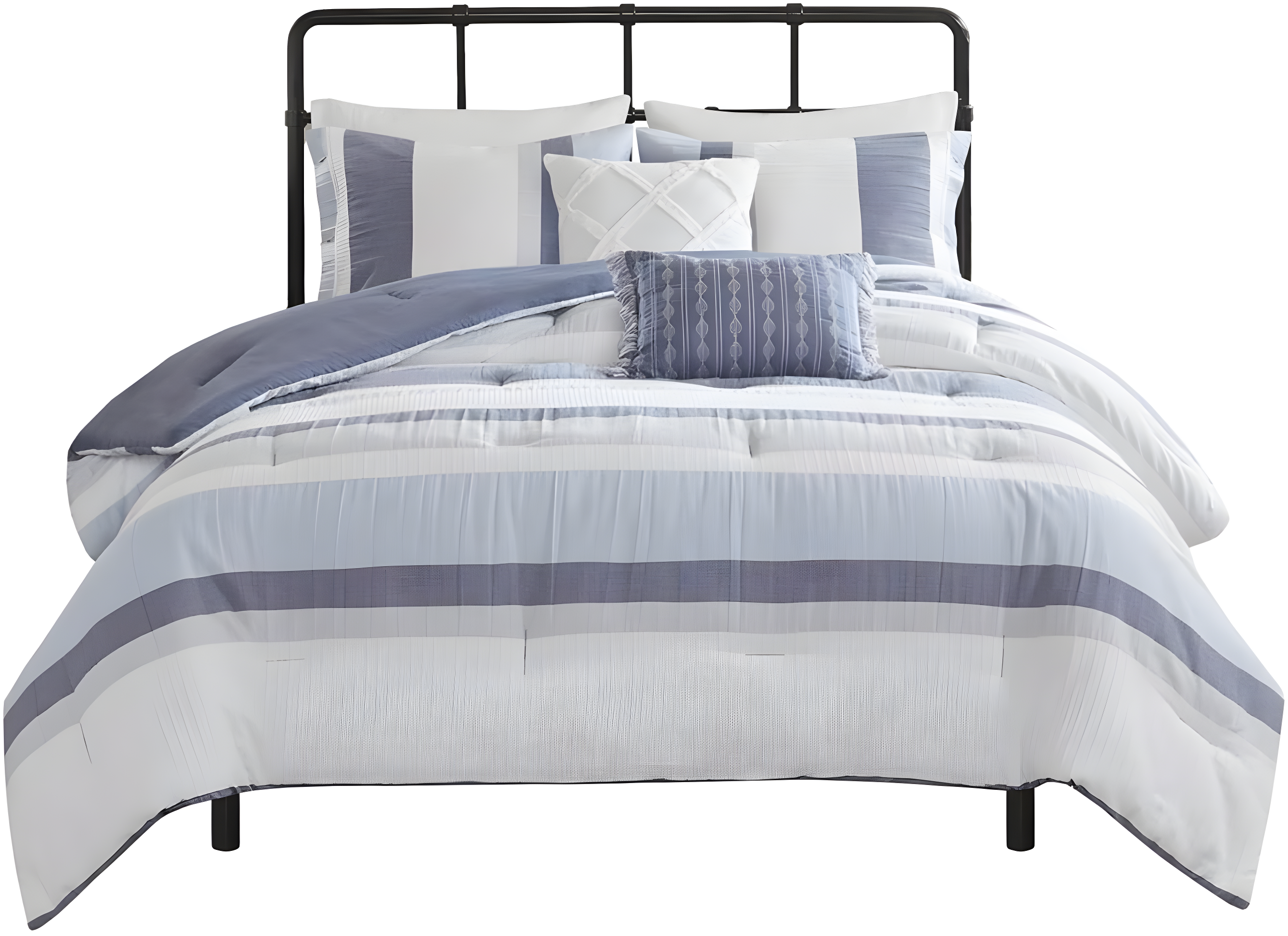 Madison Park Allegany 5 Piece Jacquard Comforter Set