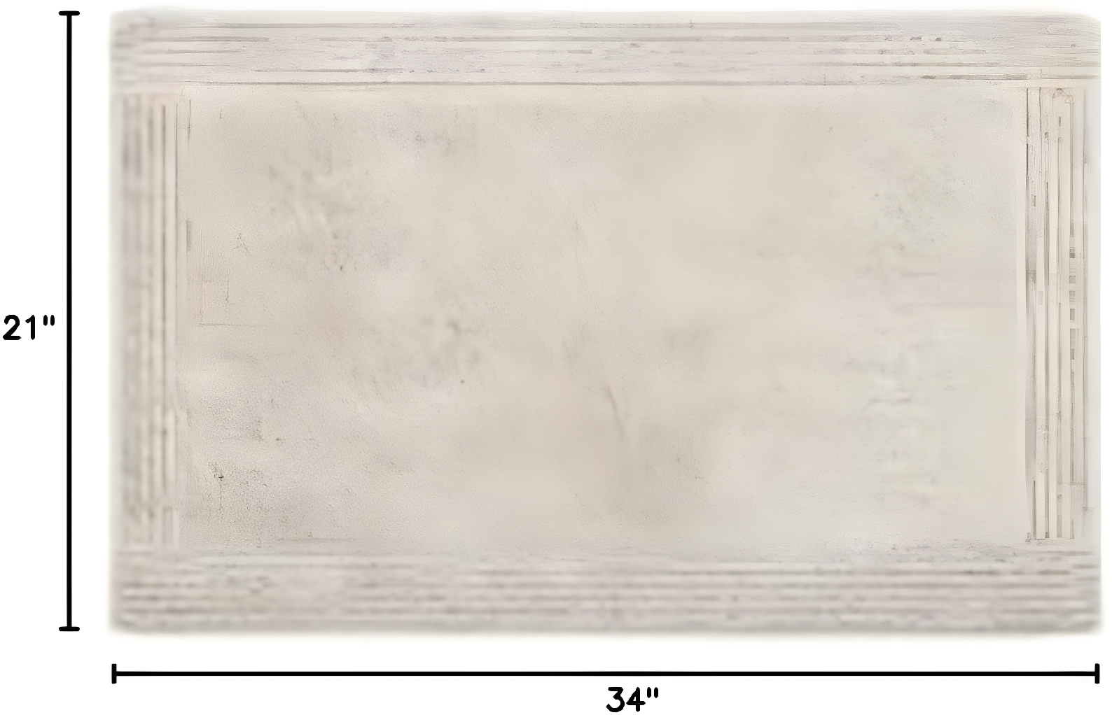 Splendor 100% Cotton Tufted 3000 GSM Reversible Bath Rug