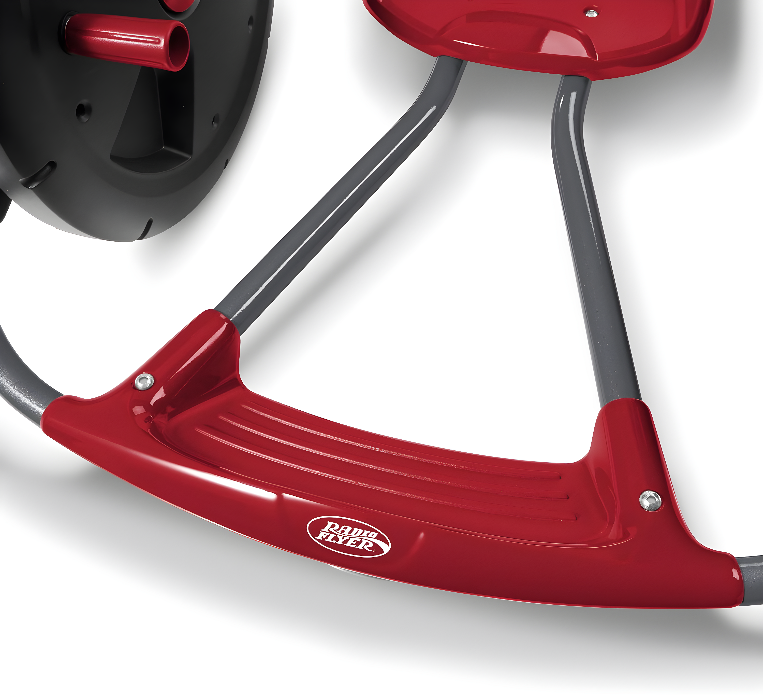 Radio Flyer, Cyclone Ride-on for Kids, Arm Powered, 16" Wheels, Red