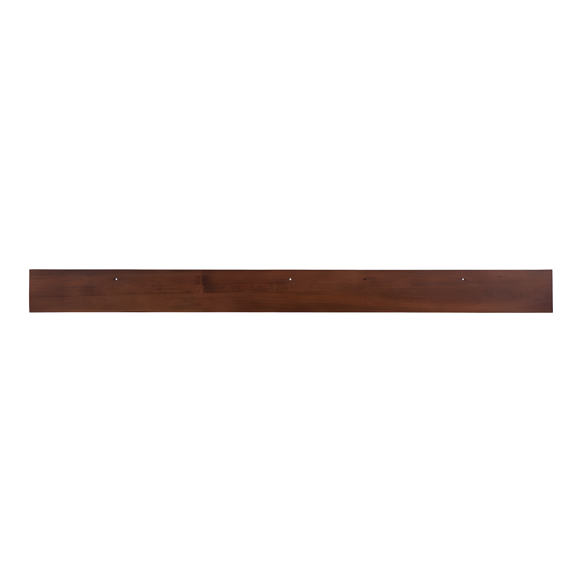 Kate and Laurel Wood Floating Shelf, 42" x 3.5", Walnut Brown