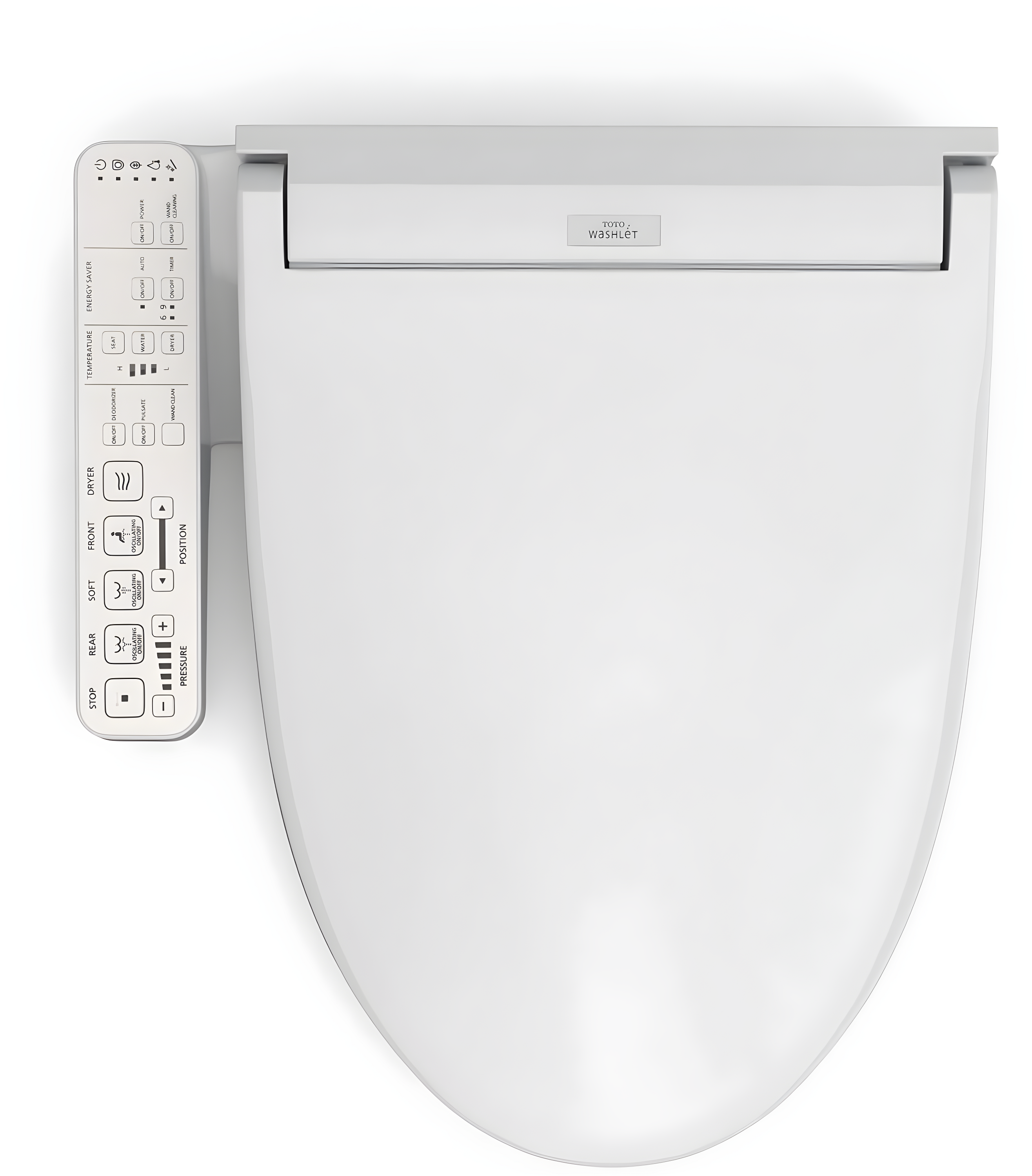 TOTO® WASHLET® C2 Electronic Bidet Toilet Seat with PREMIST and EWATER+ Wand Cleaning, Elongated, Sedona Beige - SW3074#12
