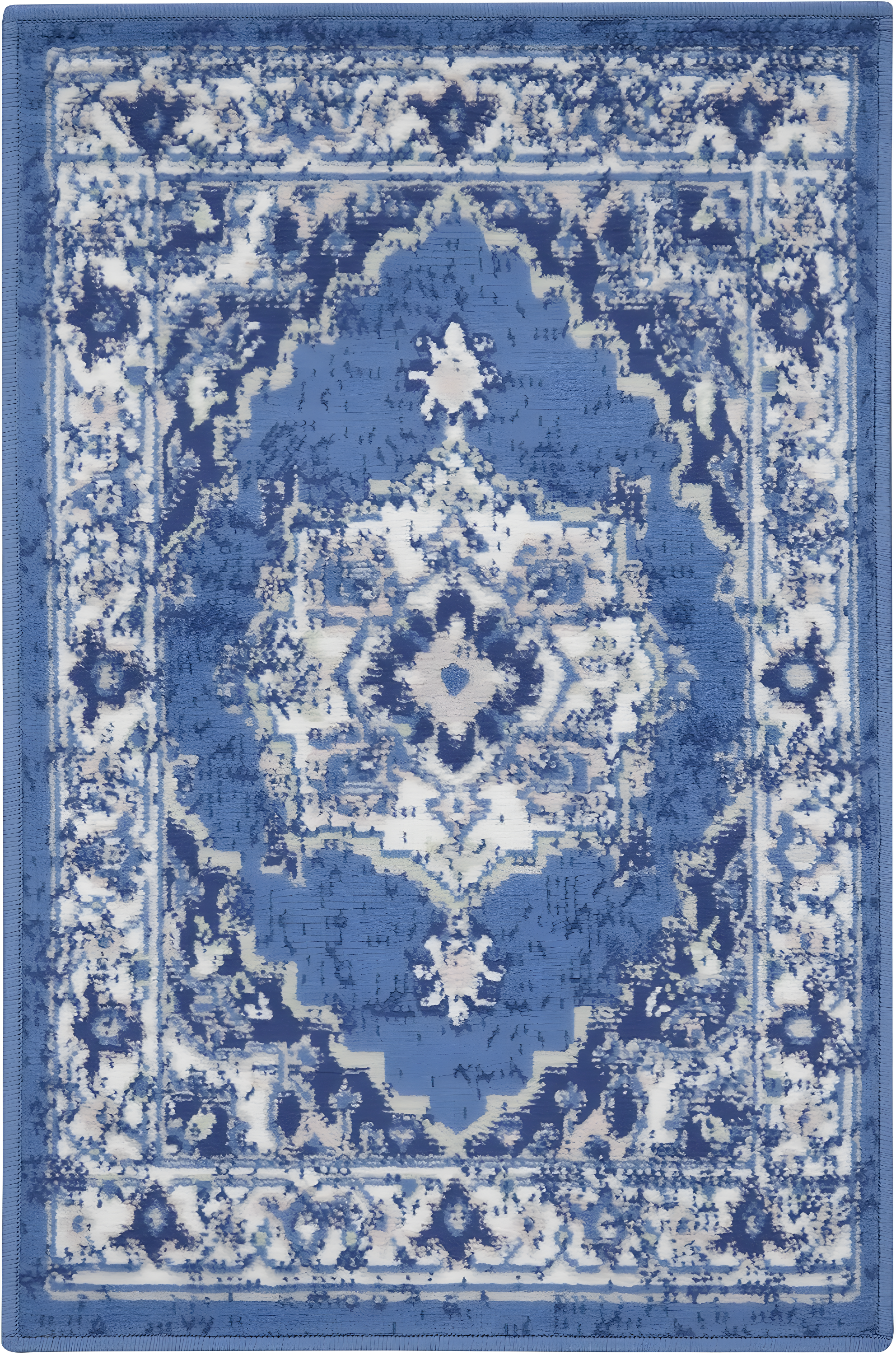 Nourison Whimsicle WHS03 Indoor only Area Rug - Navy 2' x 3'
