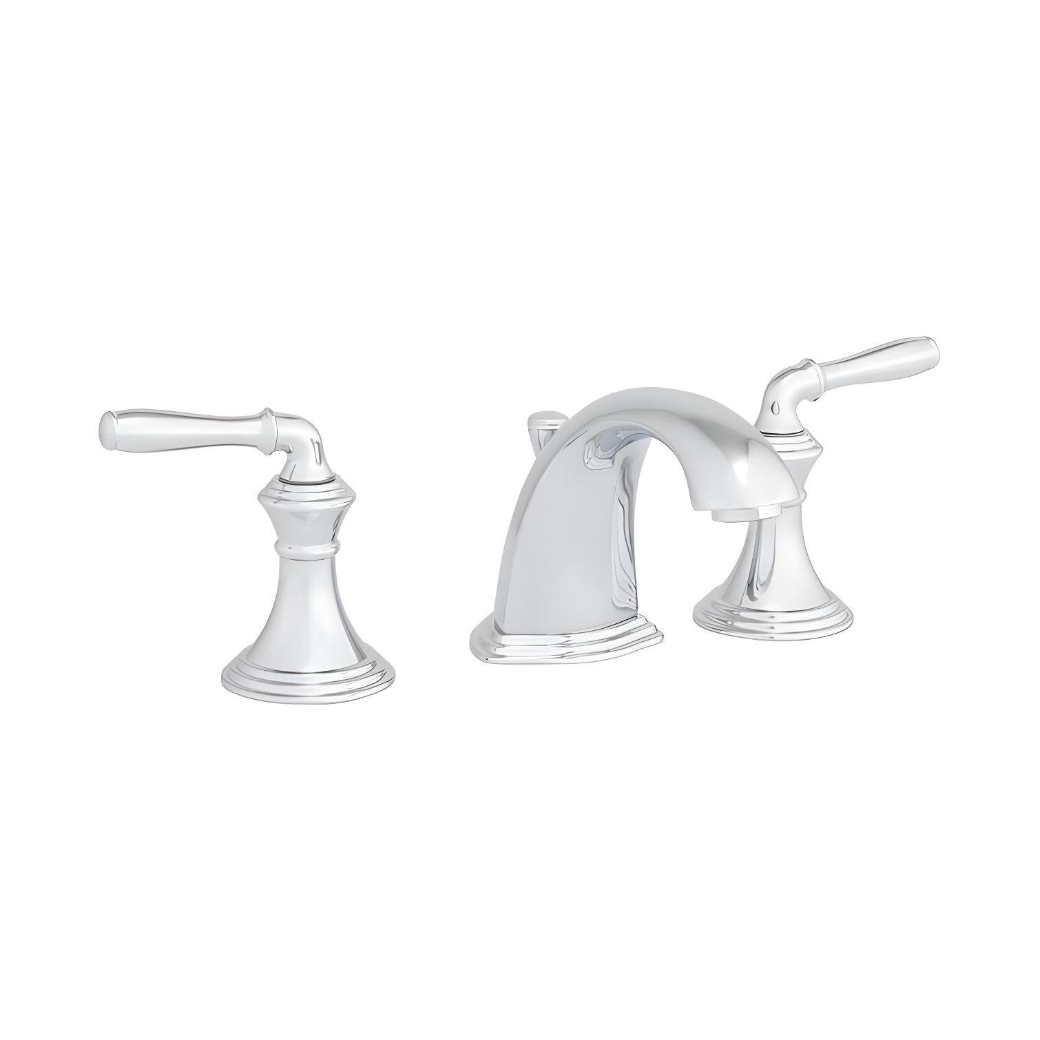 Kohler ® Devonshire ® Widespread Chrome Bathroom Sink Faucet