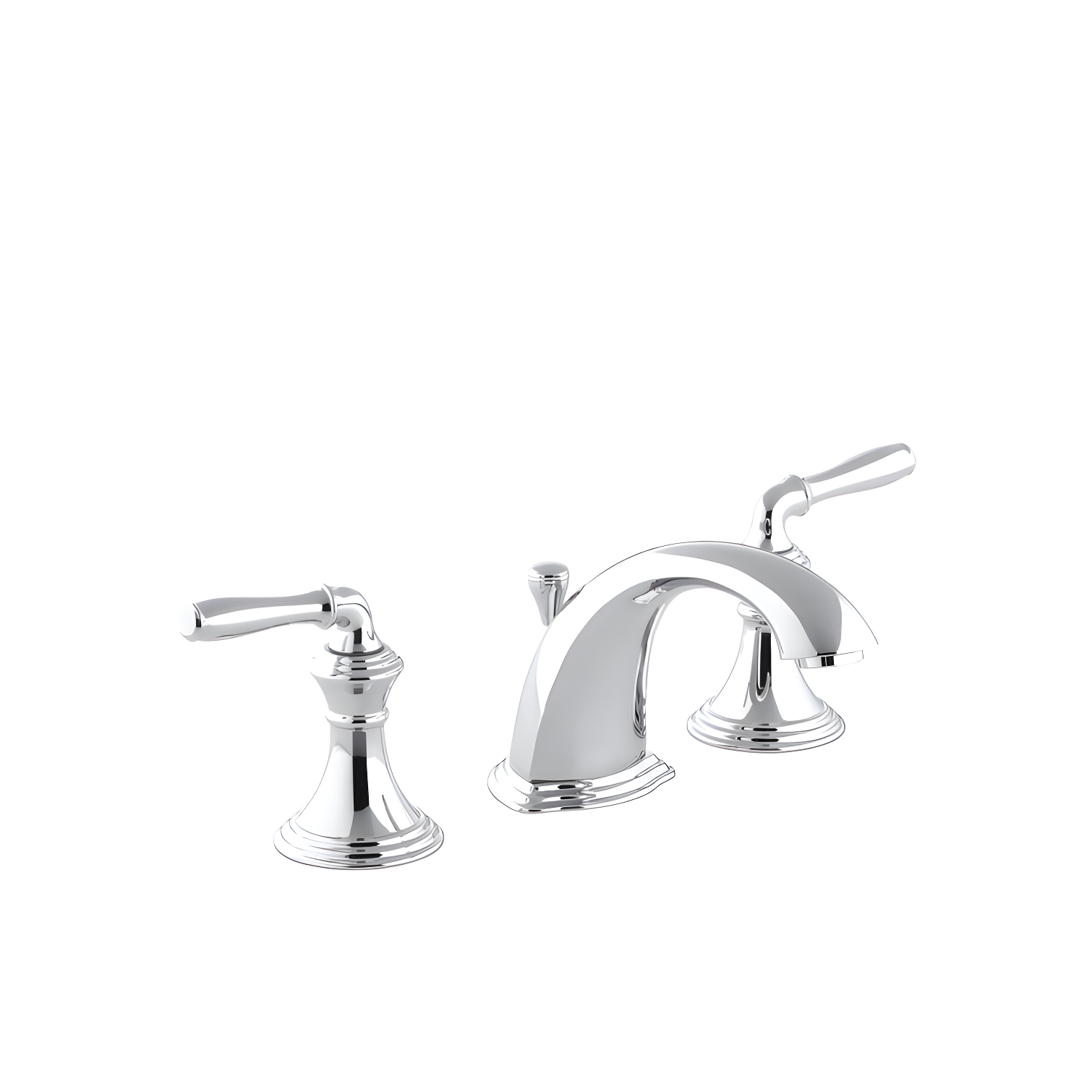 Kohler ® Devonshire ® Widespread Chrome Bathroom Sink Faucet