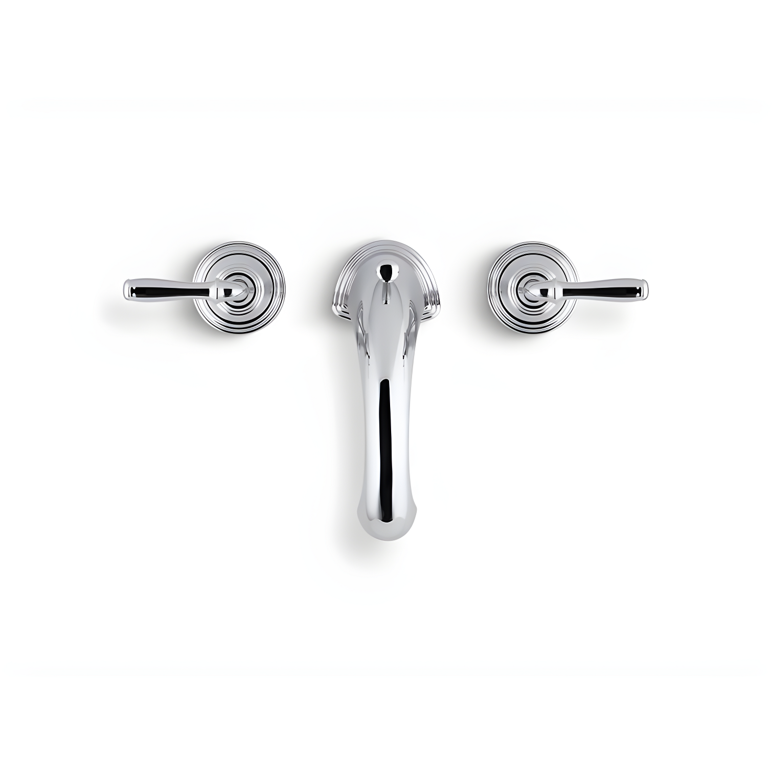 Kohler ® Devonshire ® Widespread Chrome Bathroom Sink Faucet