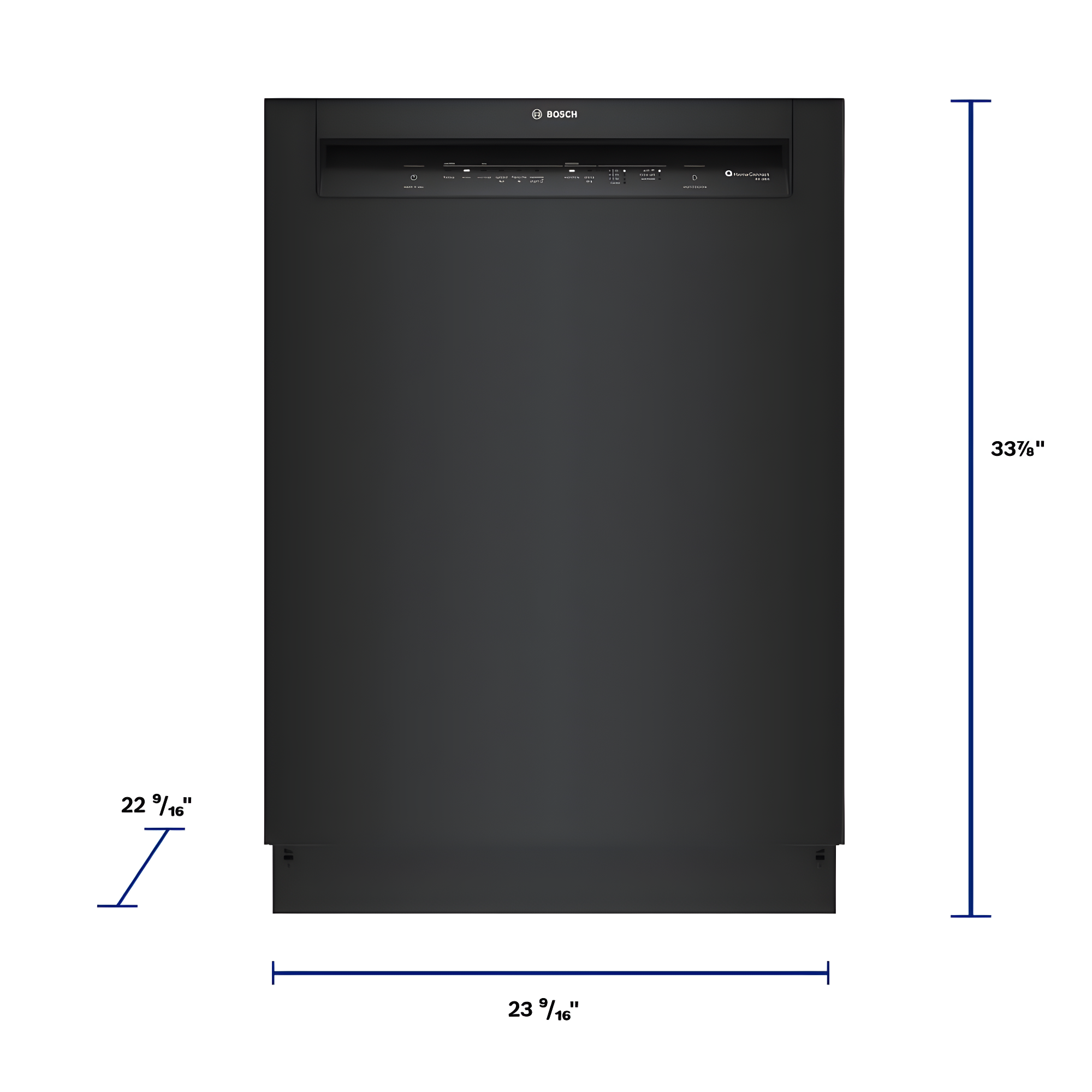 Bosch 800 Series 24" Front Control Built-In Dishwasher with Hybrid Tub & Reviews | Wayfair