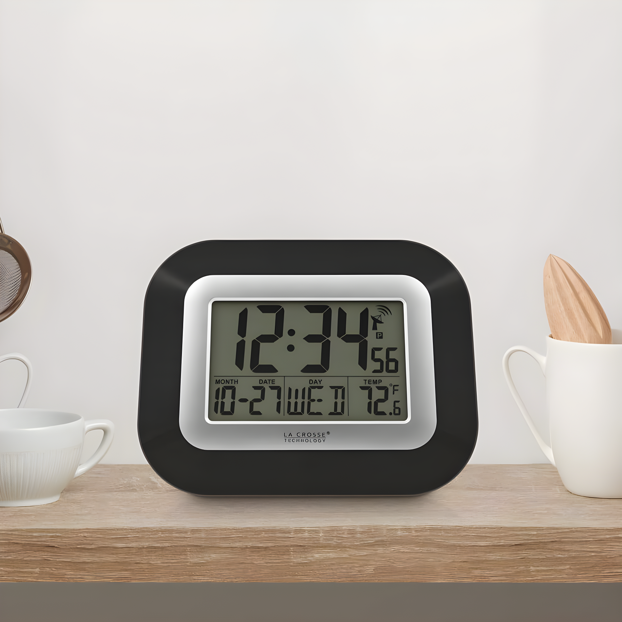 La Crosse Technology Atomic Digital Wall Clock