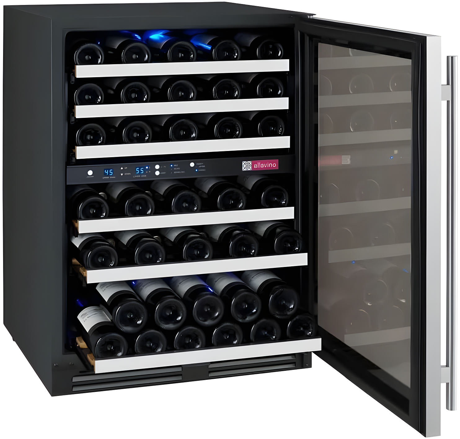 Allavino Allavino Dual Zone 23.4'' 56 Bottle Wine Refrigerator