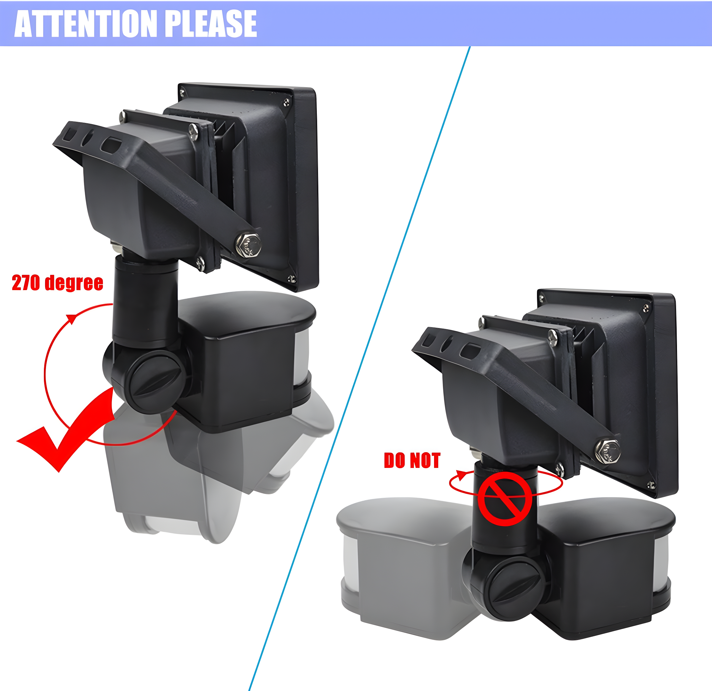 Mini IP65 Waterproof 12V AC/DC LED Flood Light - 10W, 900LM, Daylight White - High-Quality Outdoor L