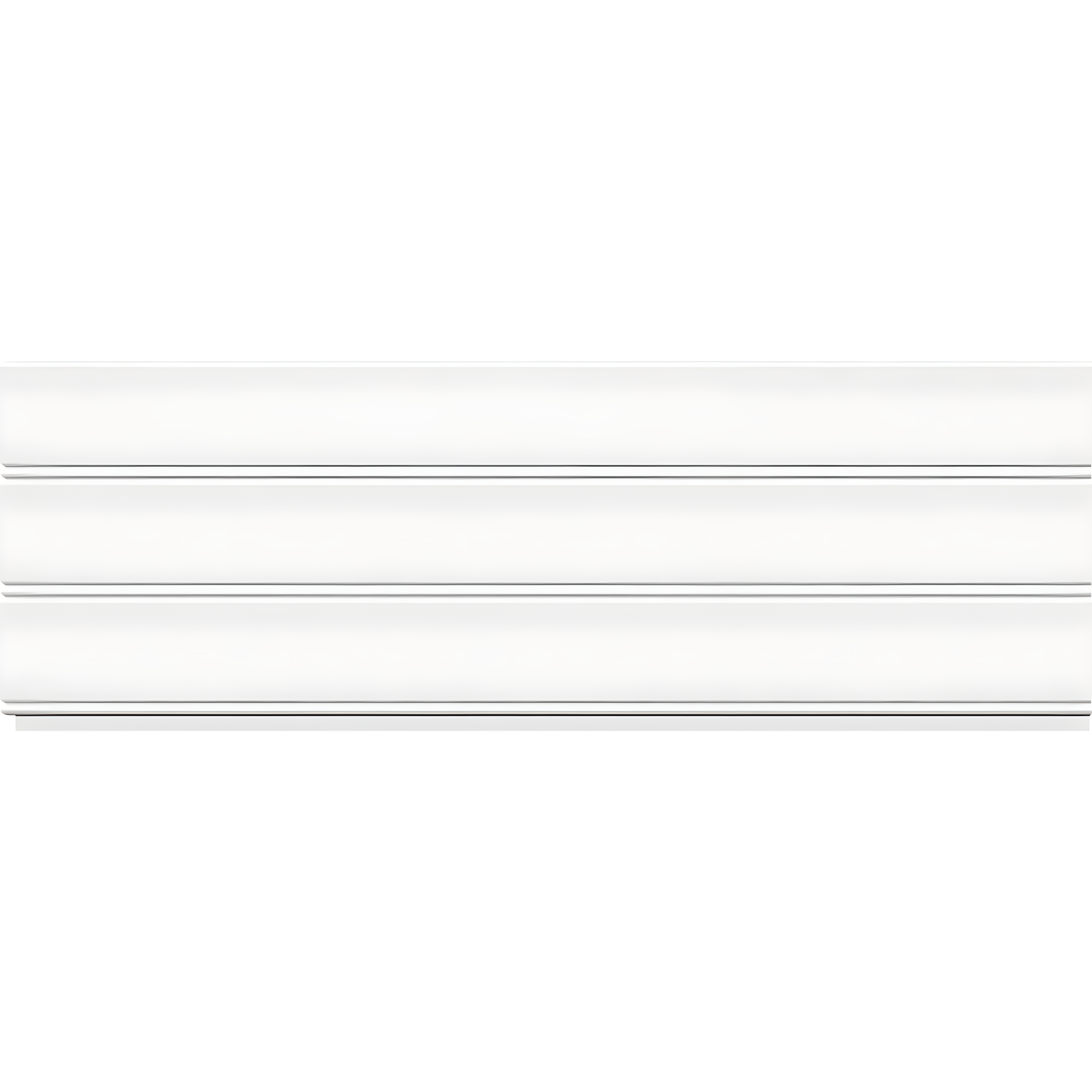 Ekena Millwork 96" Reversible Wainscoting (Set of 4) (Set of 4)