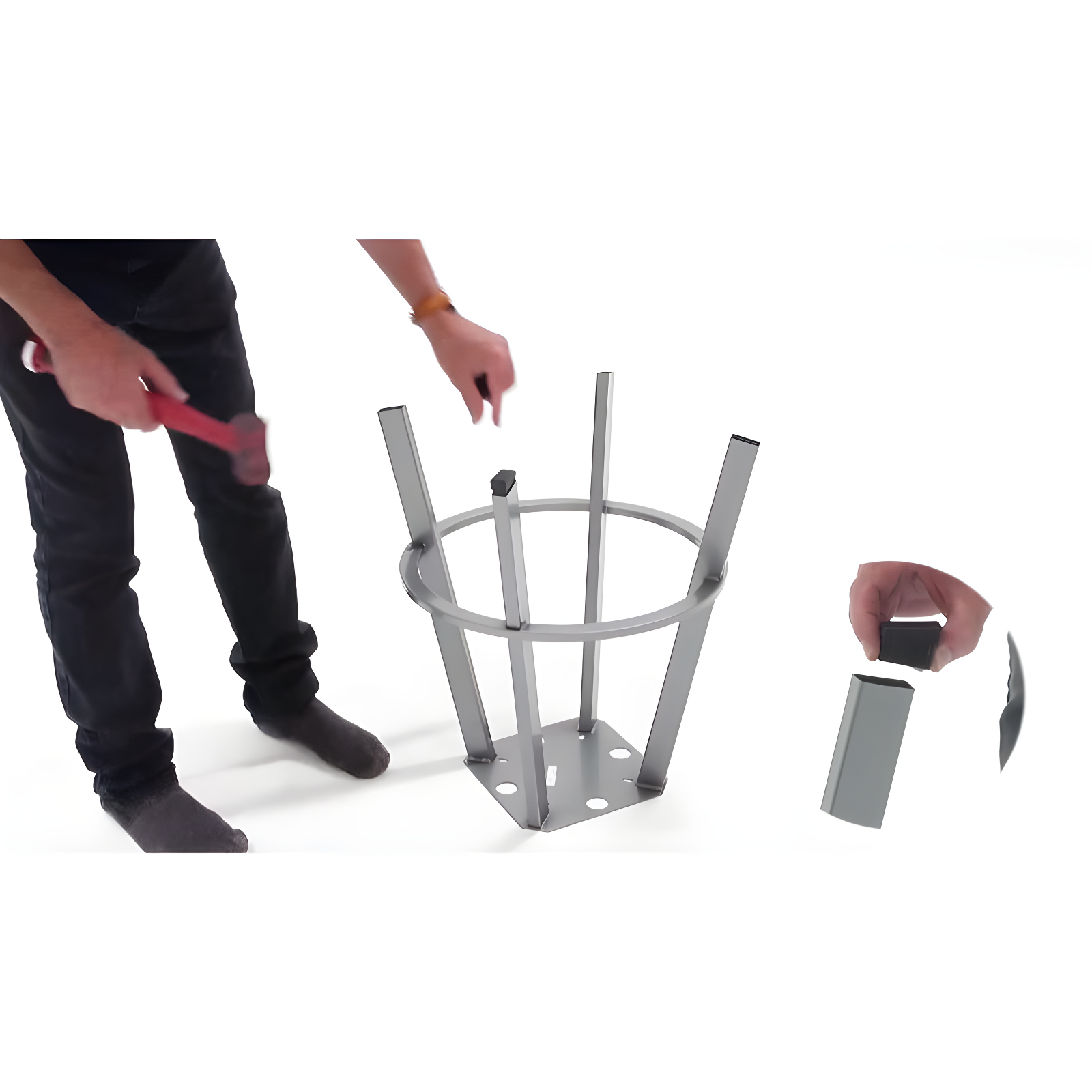 26" Browser Swivel Counter Height Barstool with Upholstered Seat - Amisco