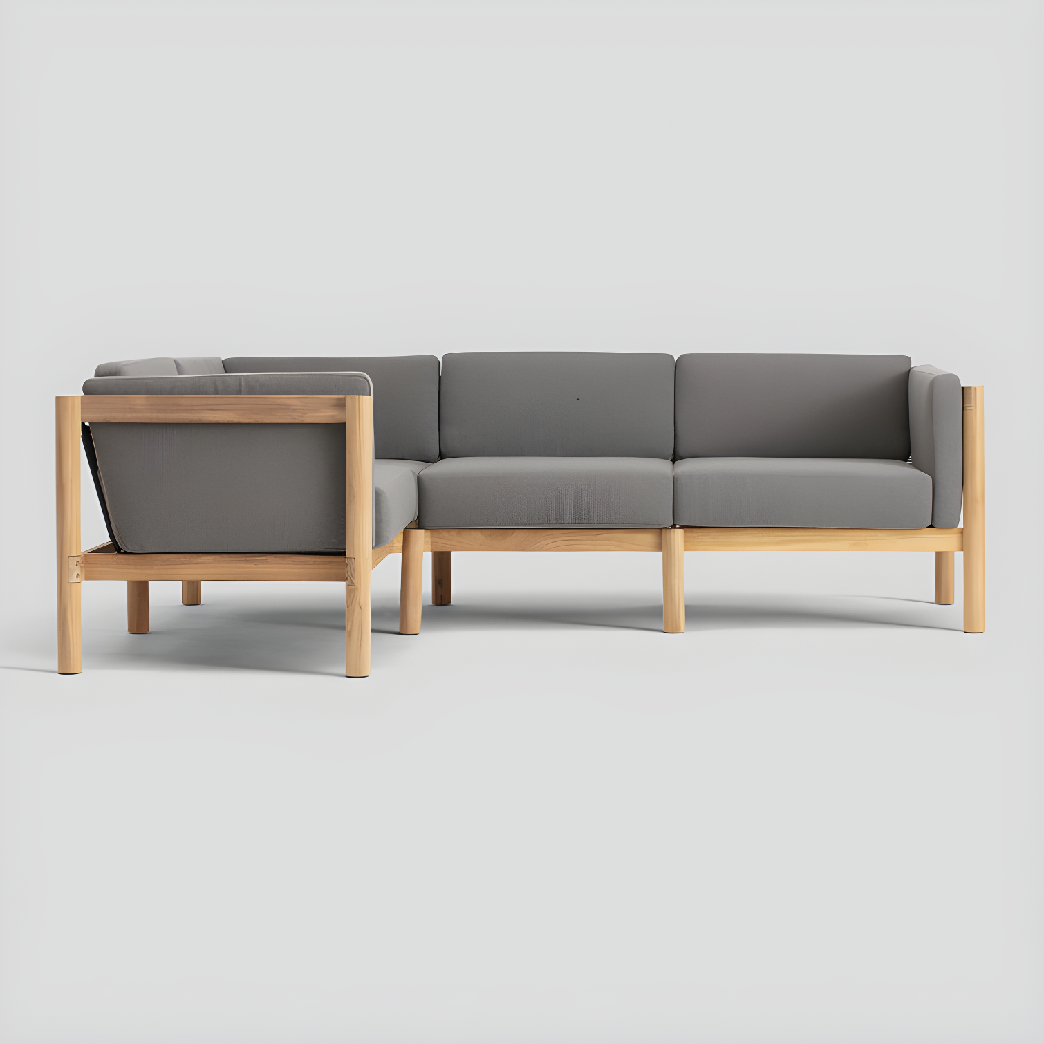 Neighbor ™ Haven Greystone 4-Piece Outdoor Sectional