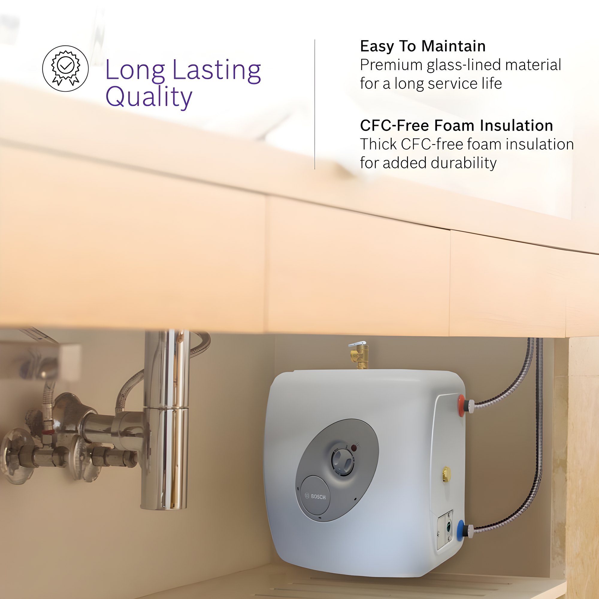 Bosch 7738004998 Tronic 3000T Point-of-Use Electric Mini-Tank Water Heater