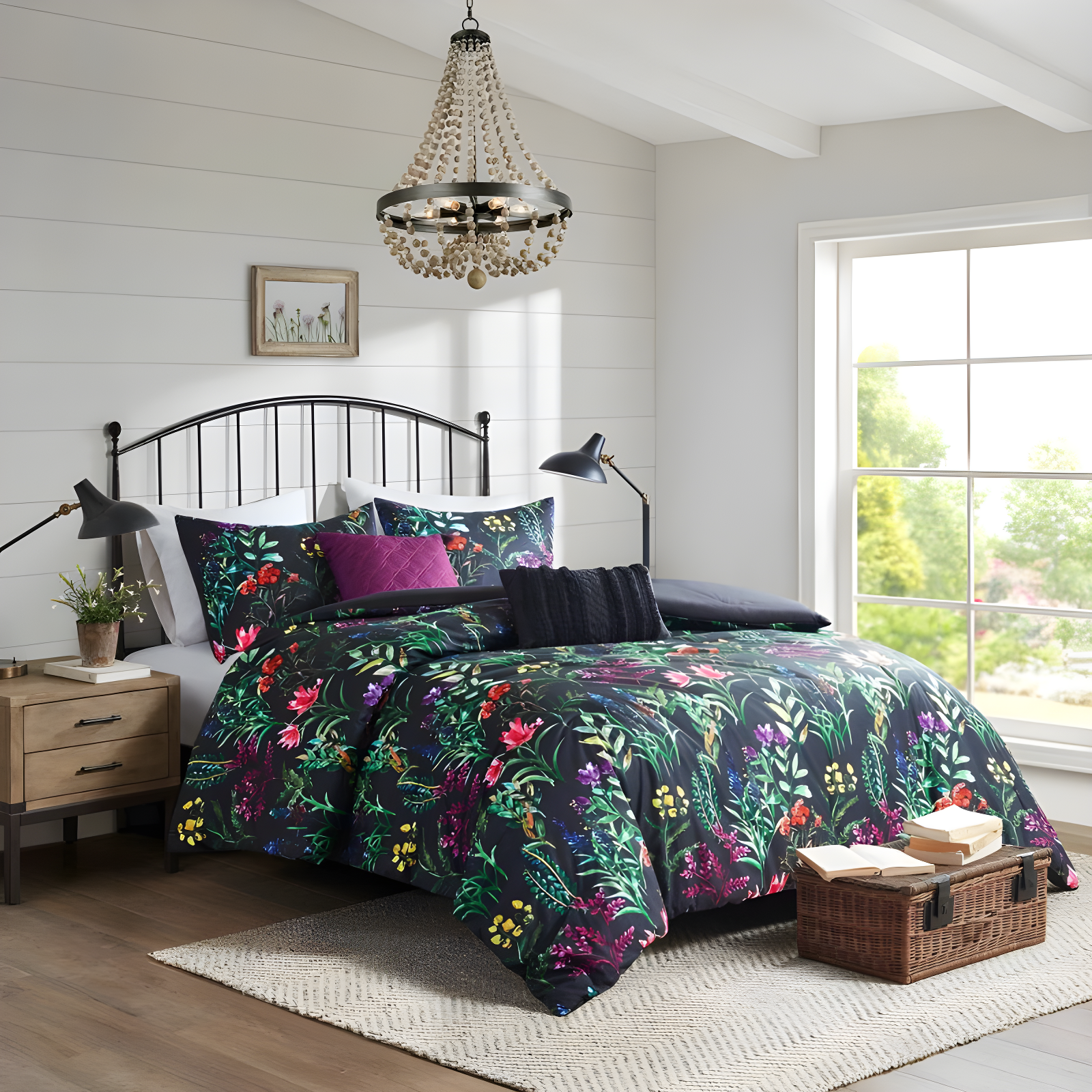 Madison Park Tasha Floral Comforter Set