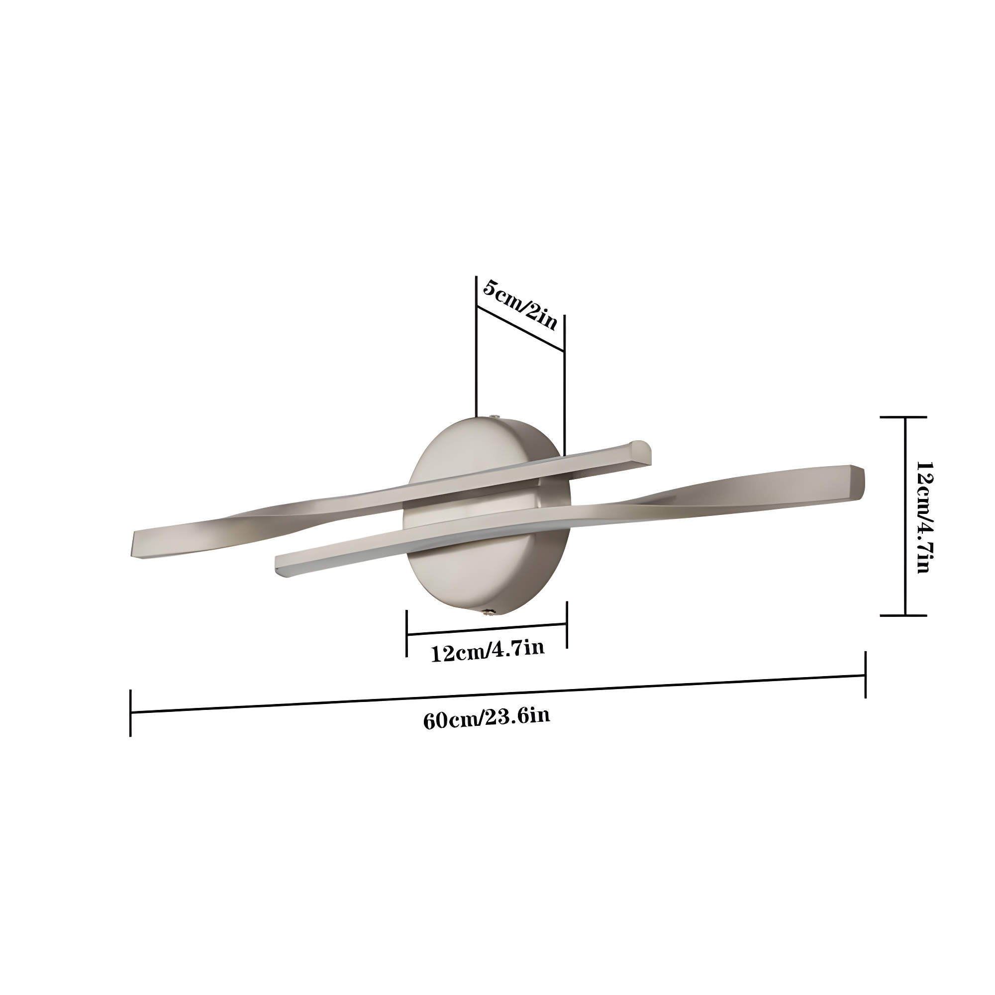 Orren Ellis Shoji 2 - Light Dimmable LED Vanity Light
