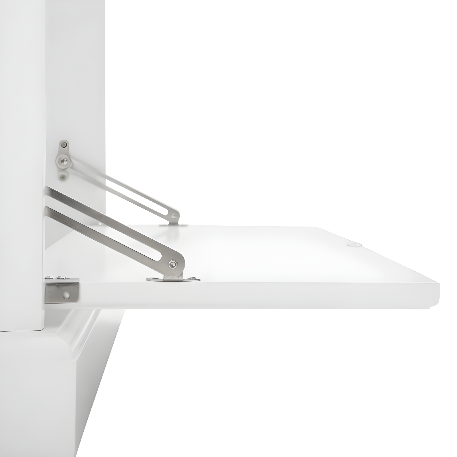 Shoreline Hall Tree White - Crosley: Nautical Coastal Beach Style, Wood Veneer with Metal Hardware