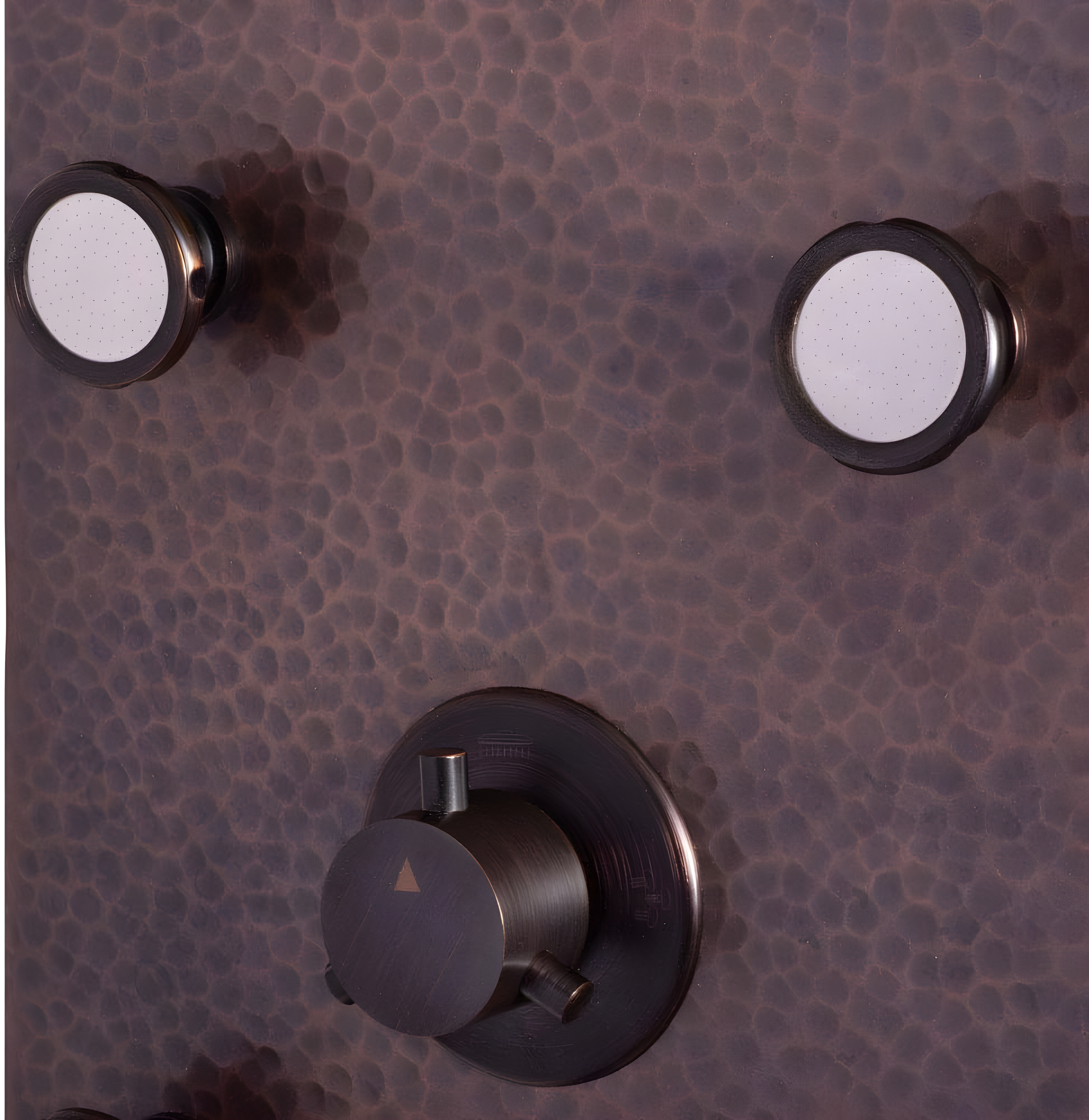 PULSE Sedona ShowerSpa Copper Shower Panel in Oil-Rubbed Bronze