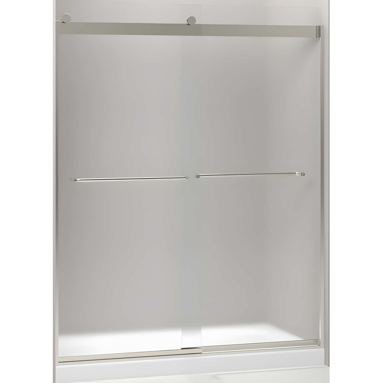 Levity 59.63" x 74" Bypass Shower Door with CleanCoat® Technology