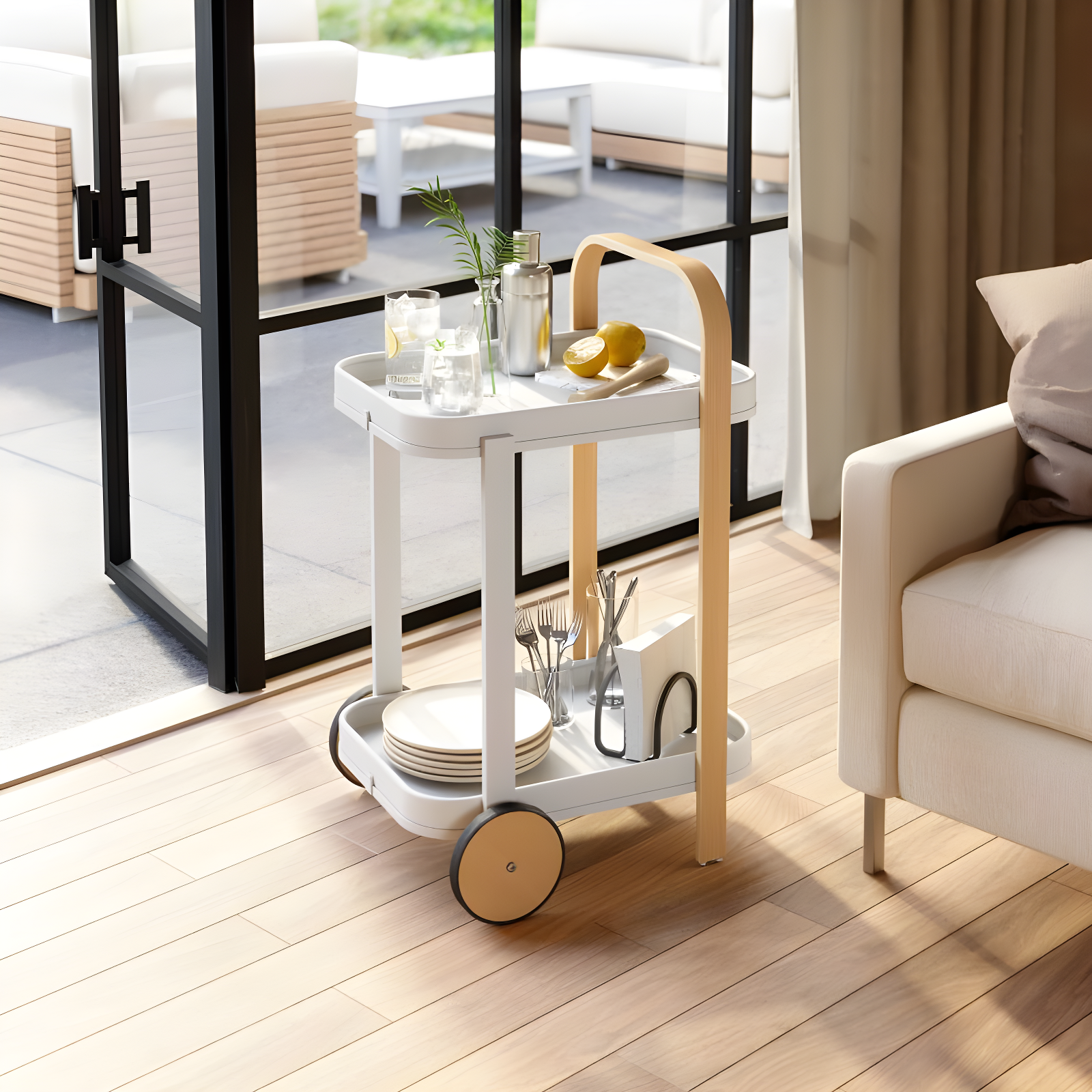 Bellwood Bar/Storage Cart